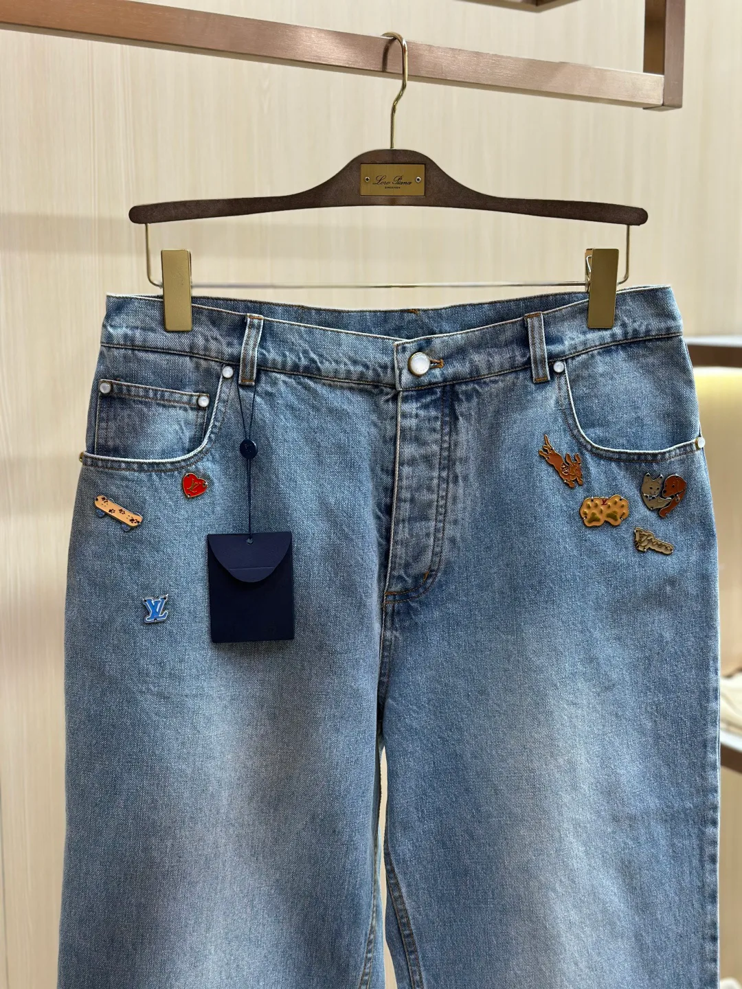 Джинсы Мужские Louis Vuitton 18599316
