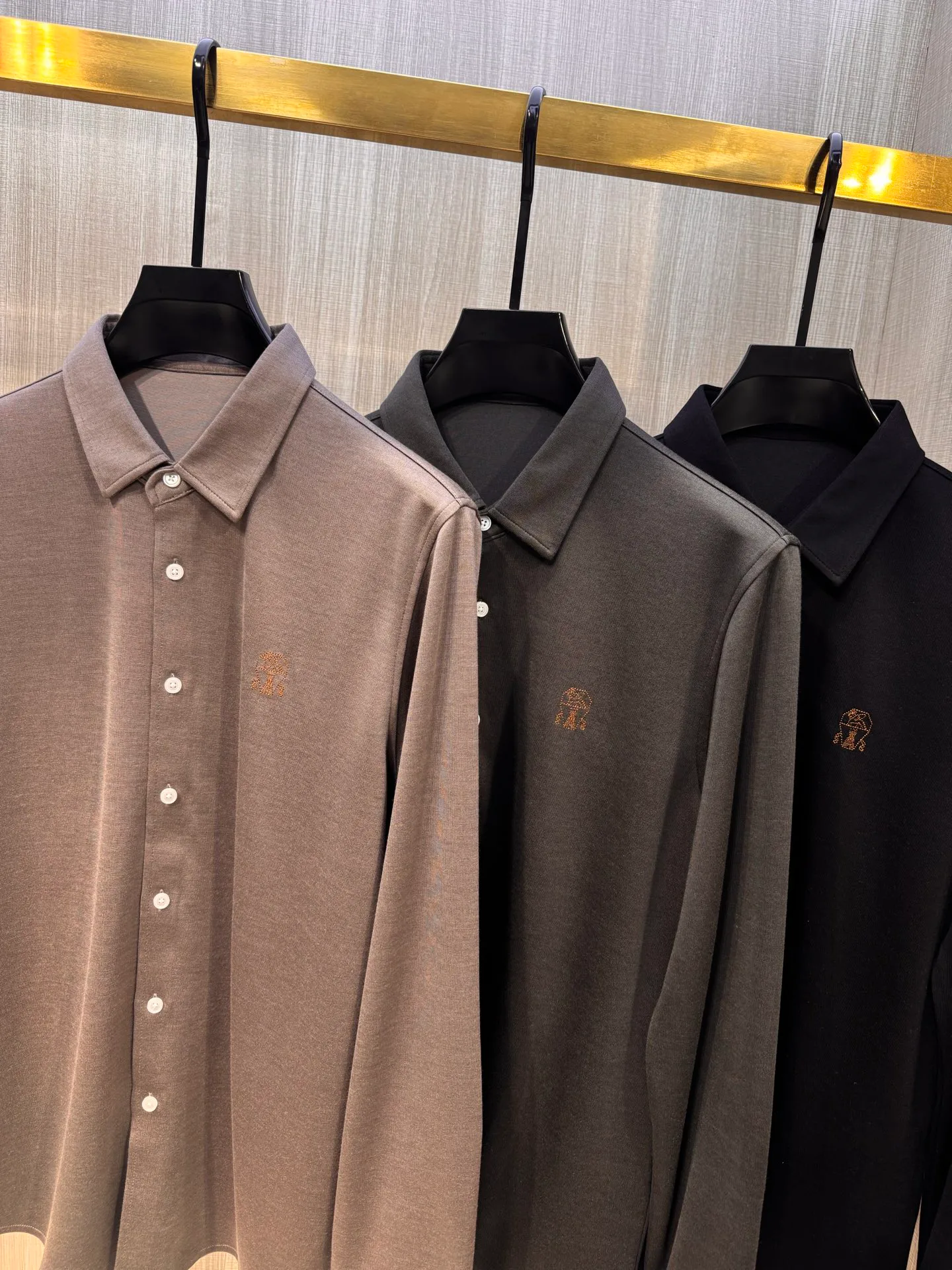 Рубашки Мужские Brunello Cucinelli 108043