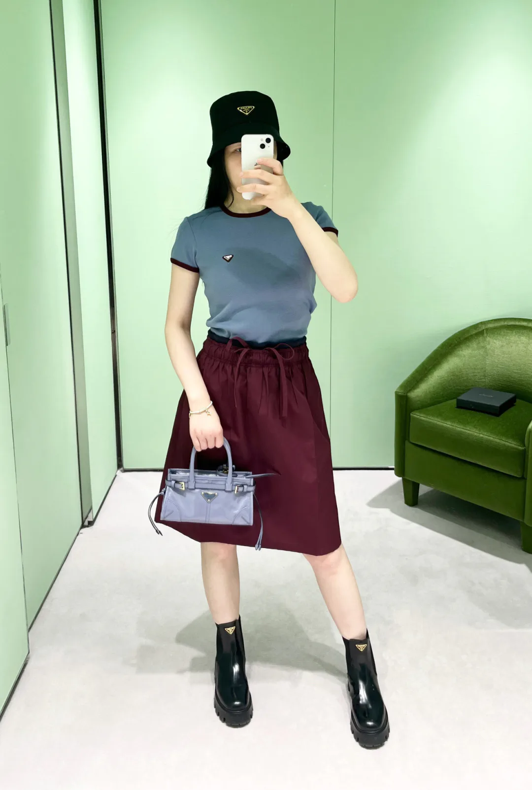 Юбки Женские Prada 9836746