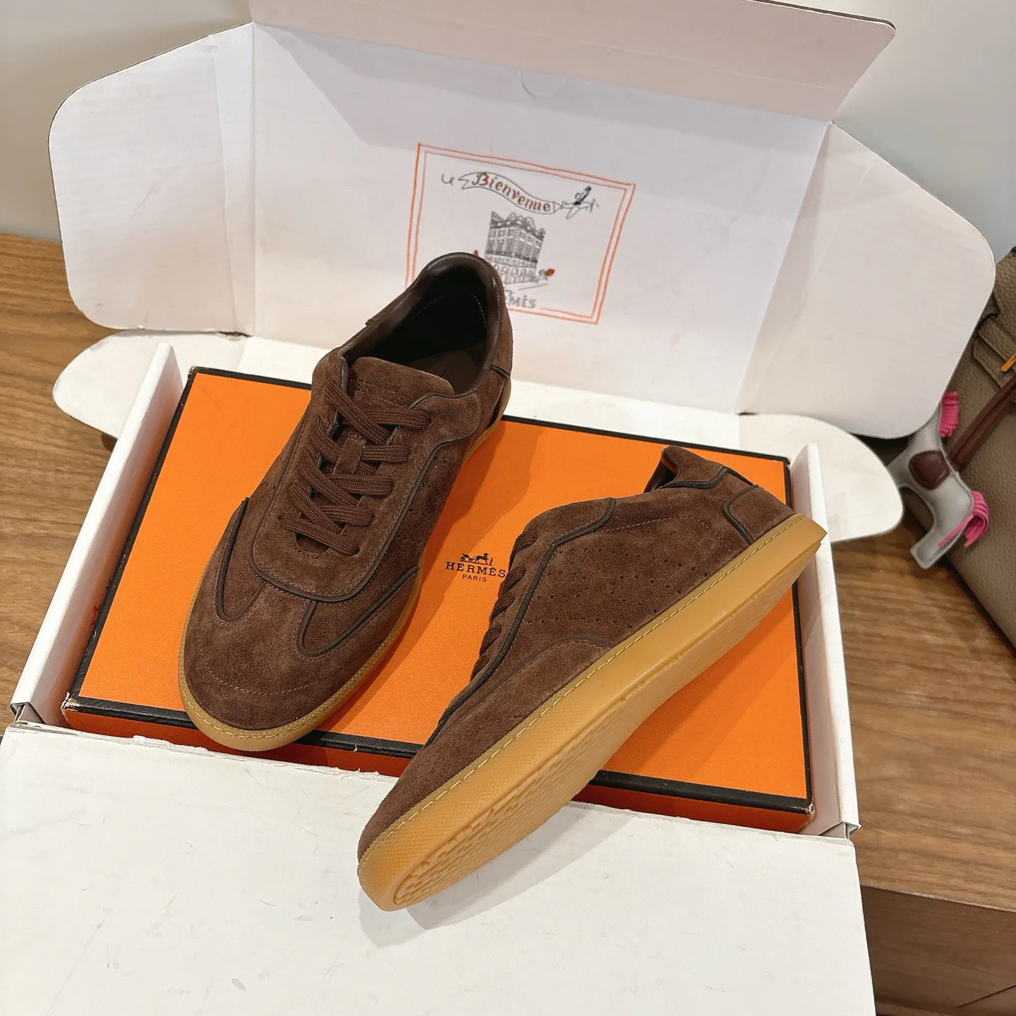 Кроссовки Мужские Hermes 14368458