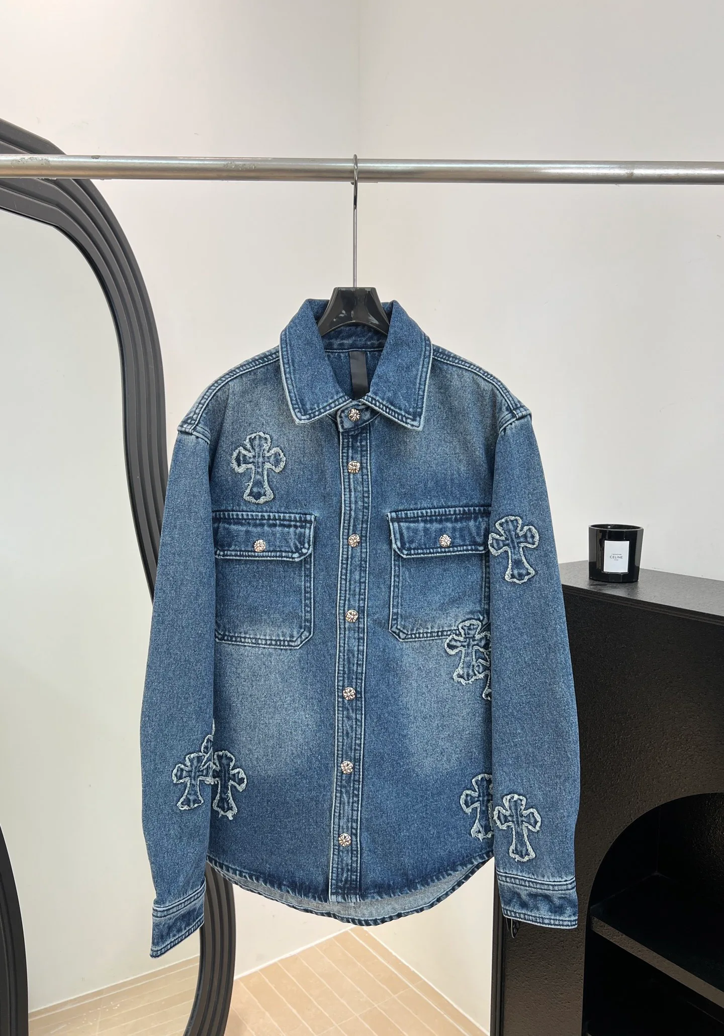 Куртки И Пуховики Женские Chrome Hearts 18149160