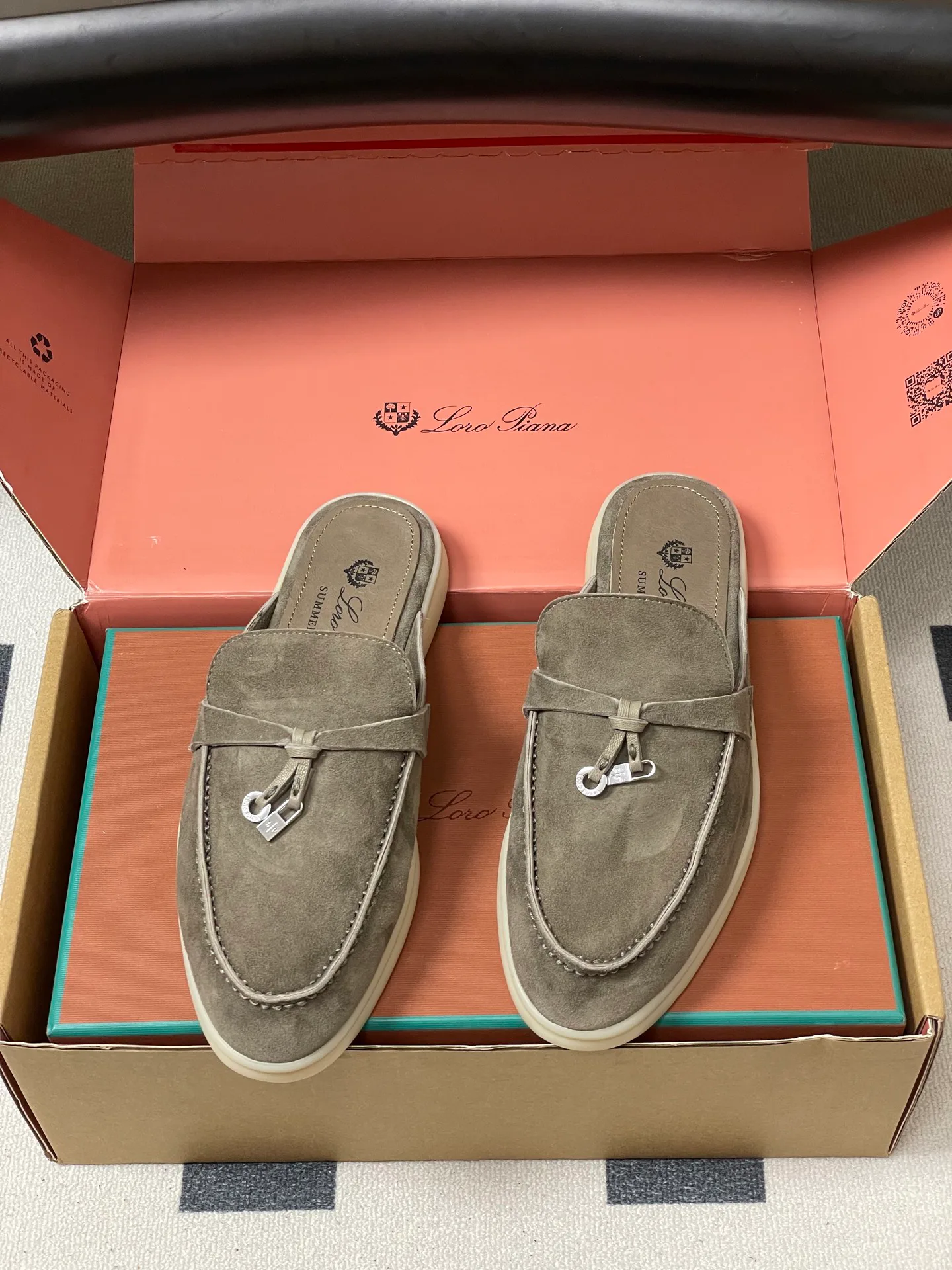 Мюли И Сабо Женские Loro Piana 13343865