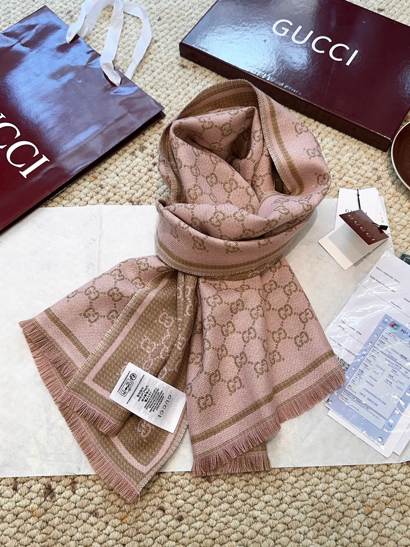 Шарфы Gucci 475728