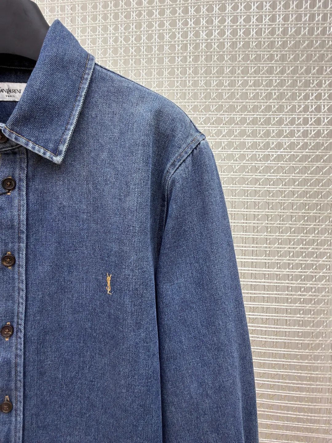 Рубашки Мужские Saint Laurent 18359994