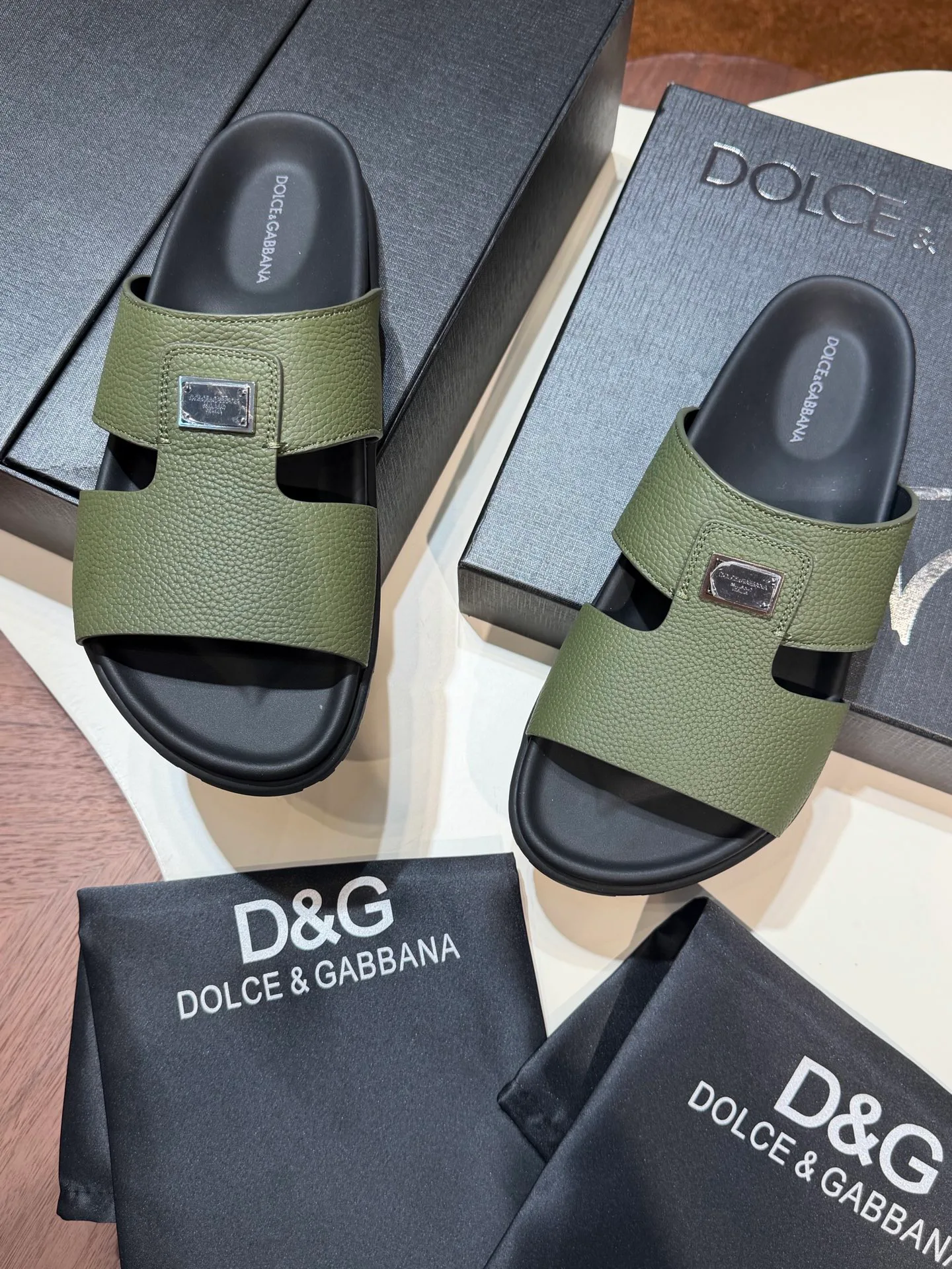 Шлепанцы Мужские Dolce & Gabbana 11533576