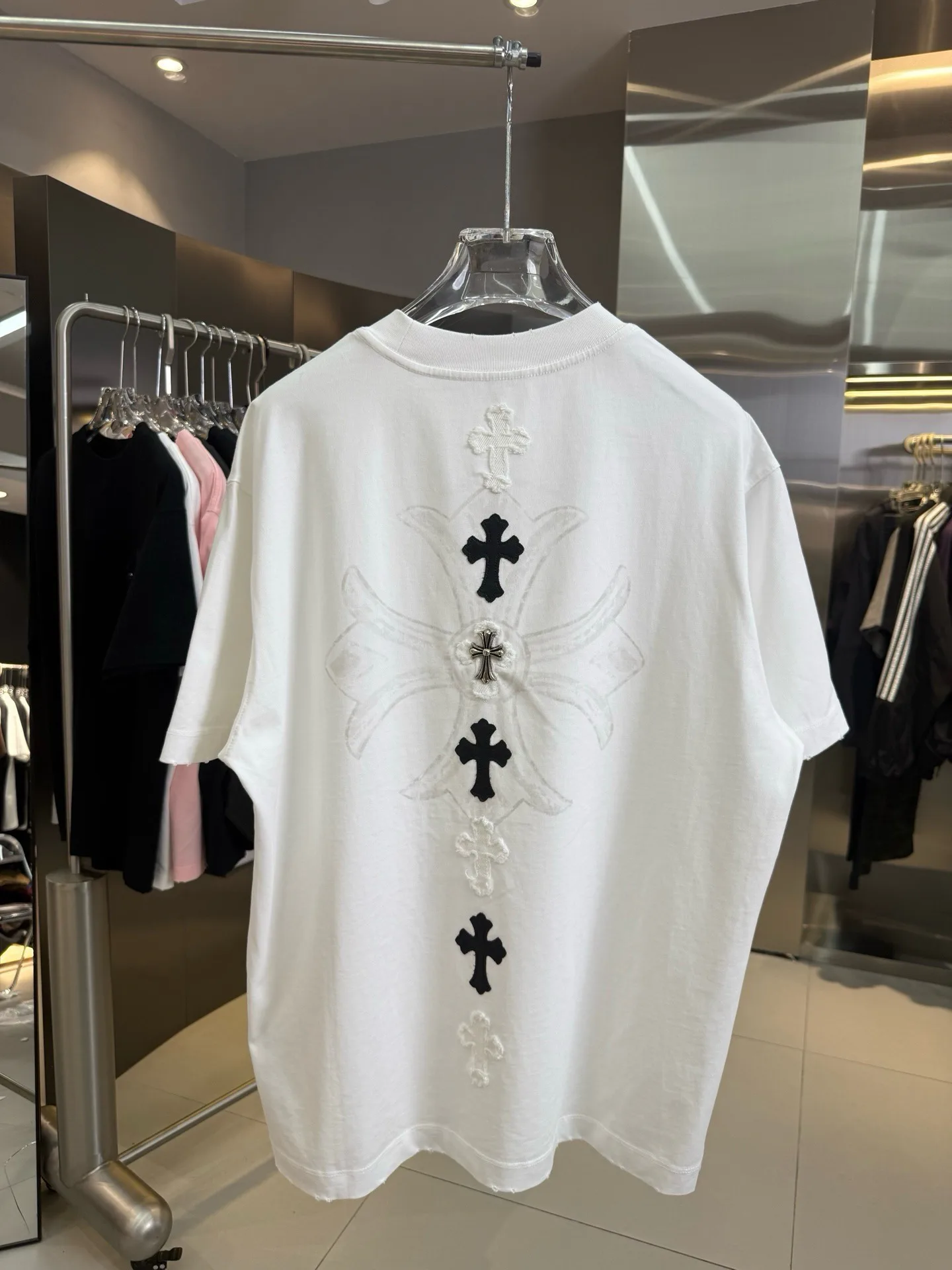 Футболки Мужские Chrome Hearts 1623270