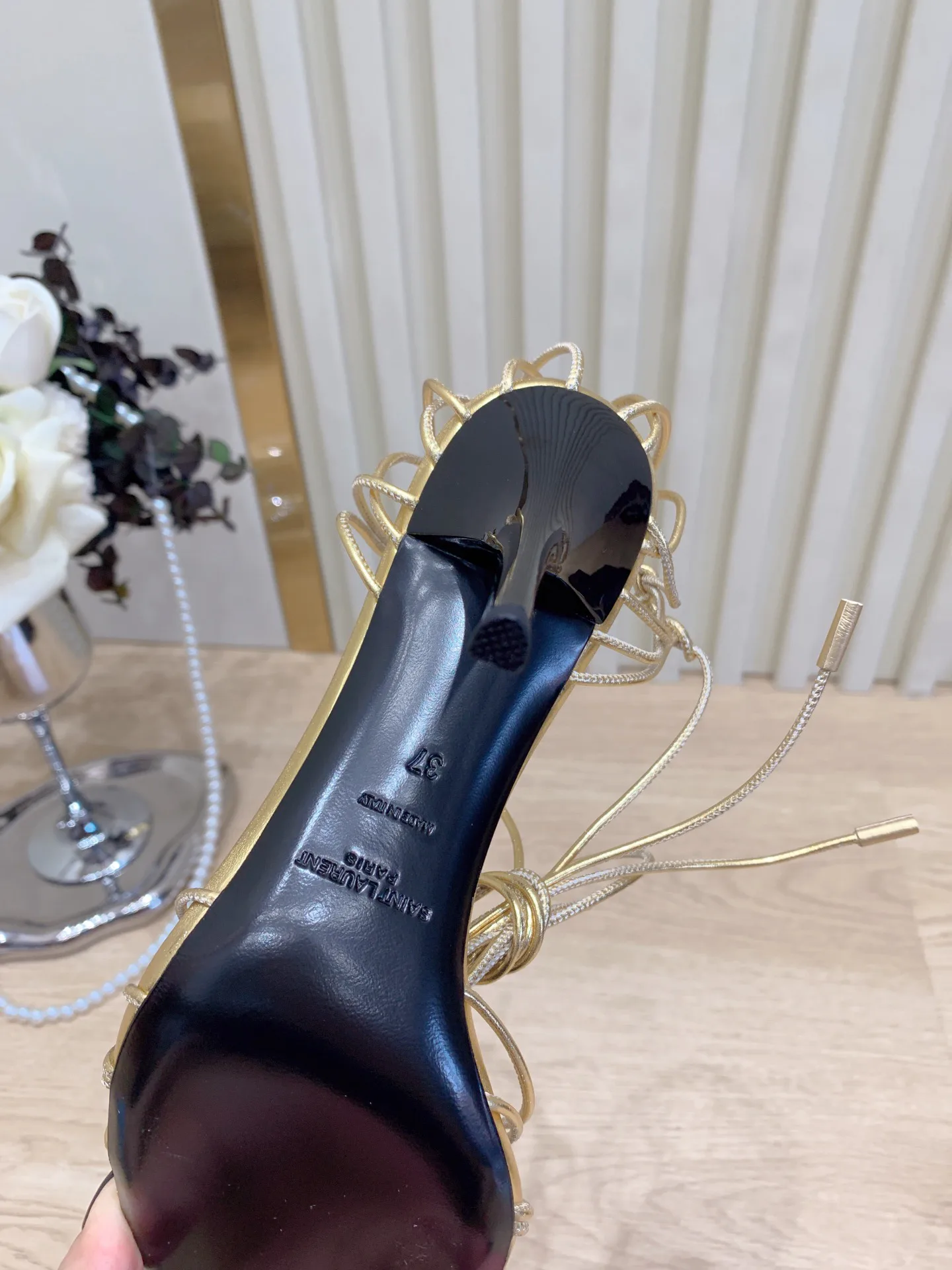 Босоножки Женские Saint Laurent 4511896