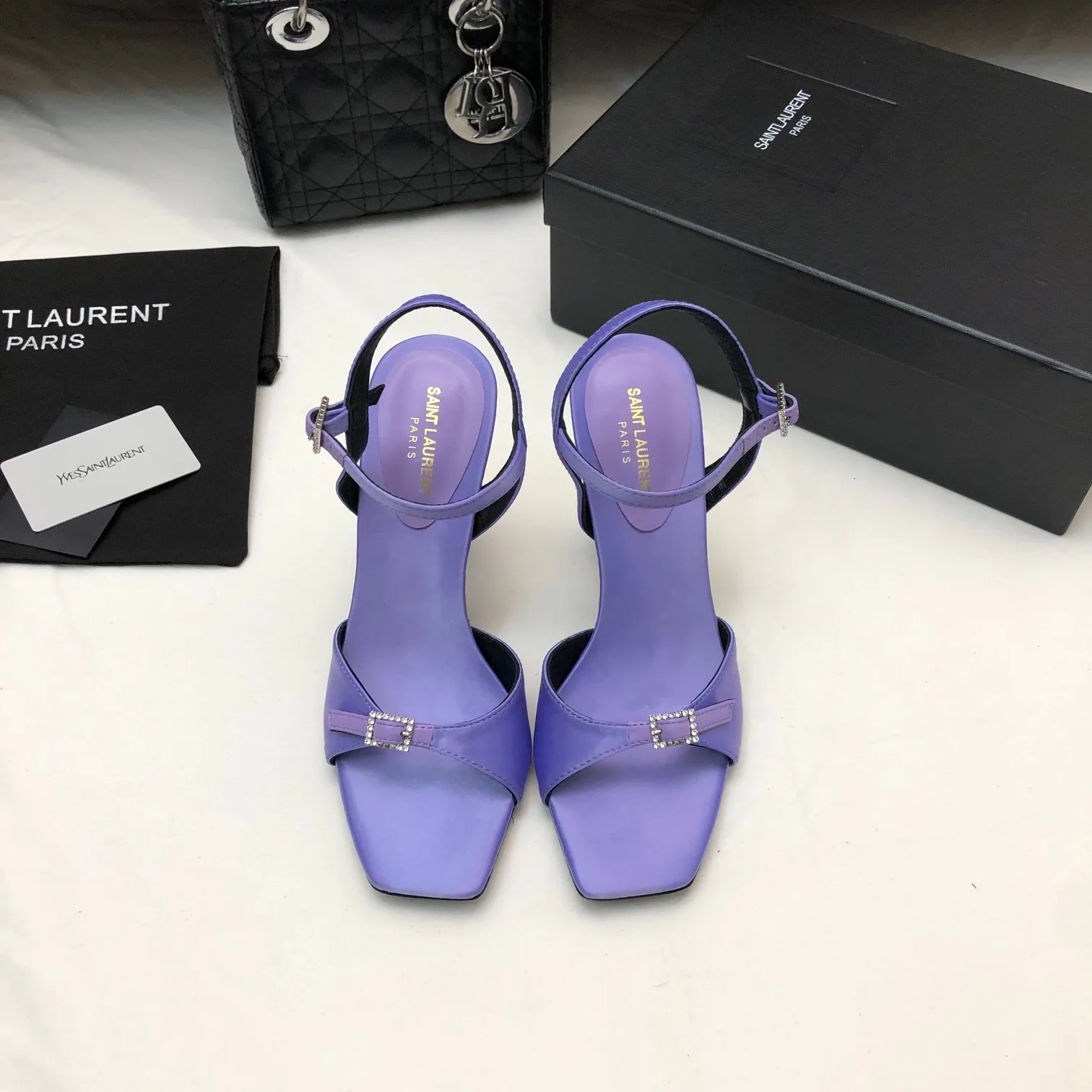 Босоножки Женские Saint Laurent 11220423