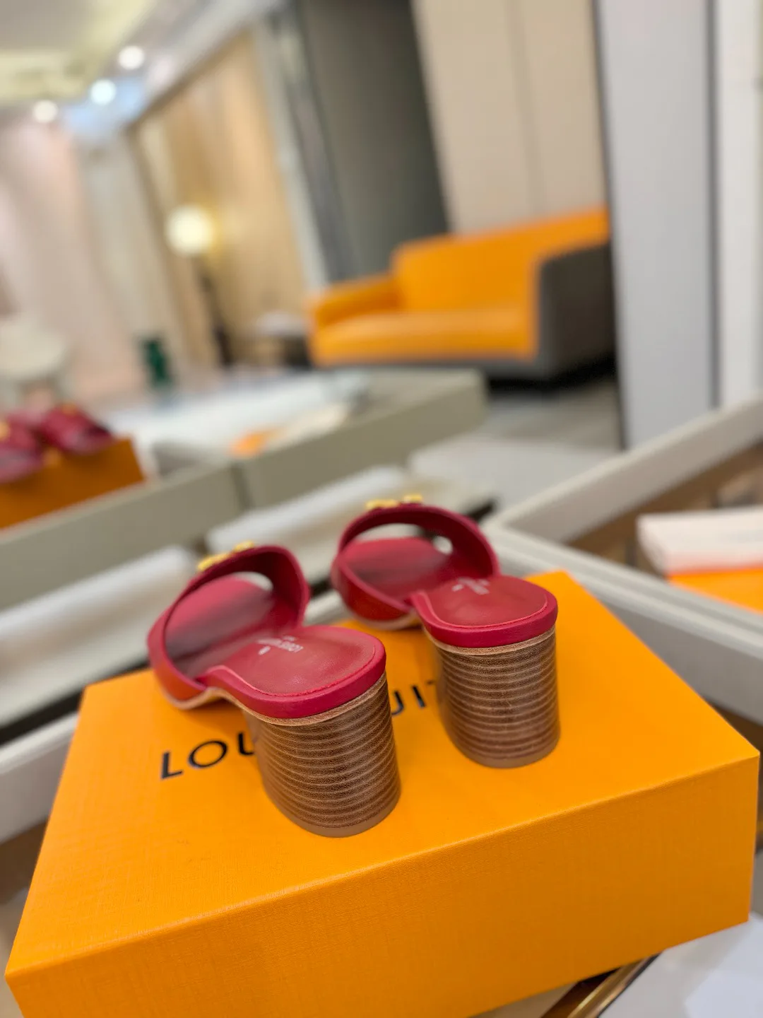 Босоножки Женские Louis Vuitton 9865298