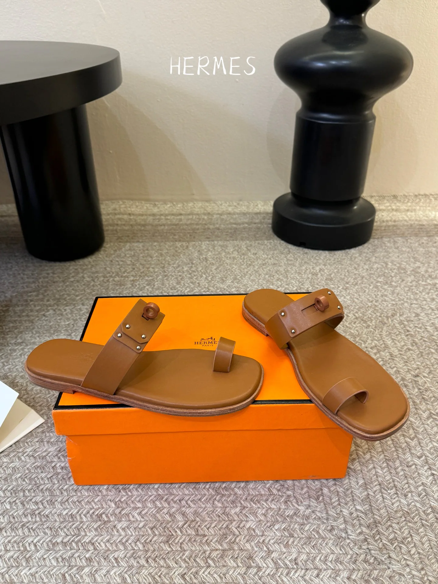 Шлепанцы Женские Hermes 12865214