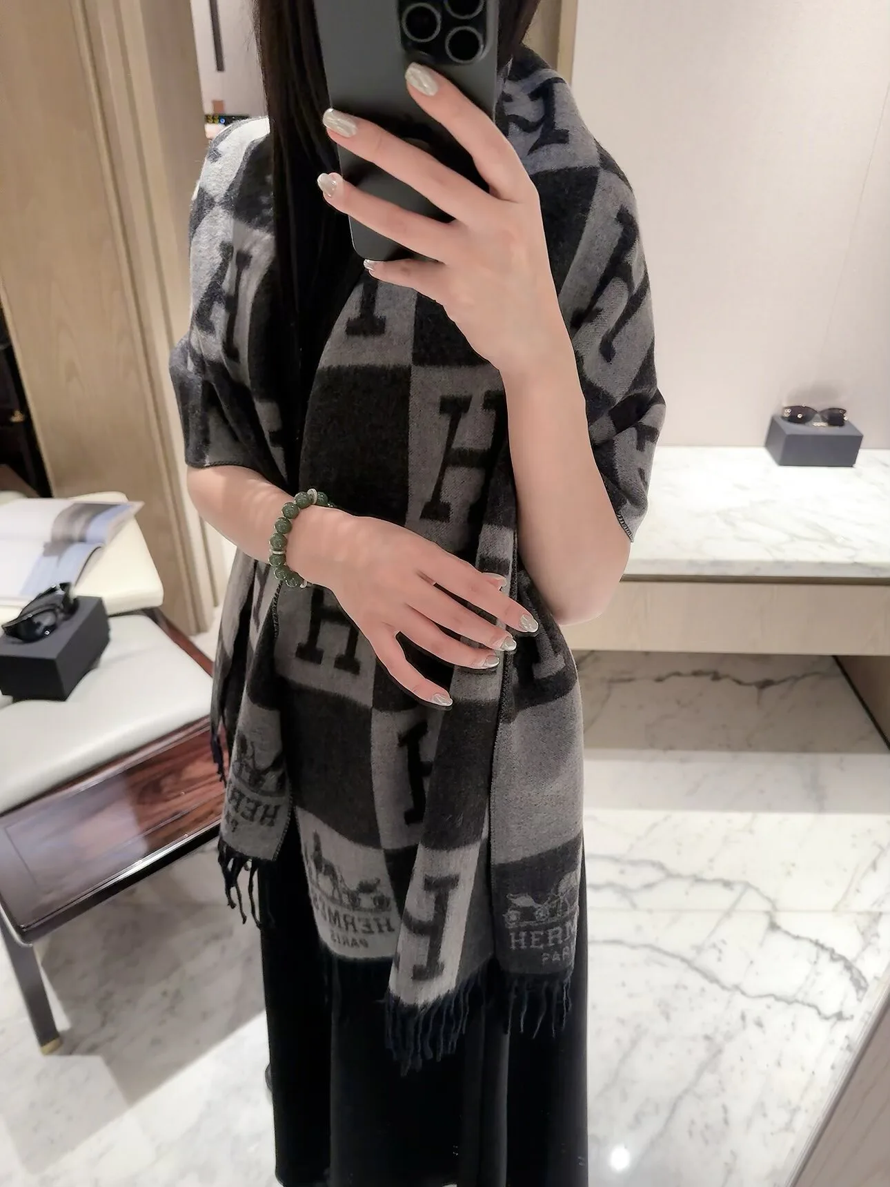 Шарфы Hermes 18598290