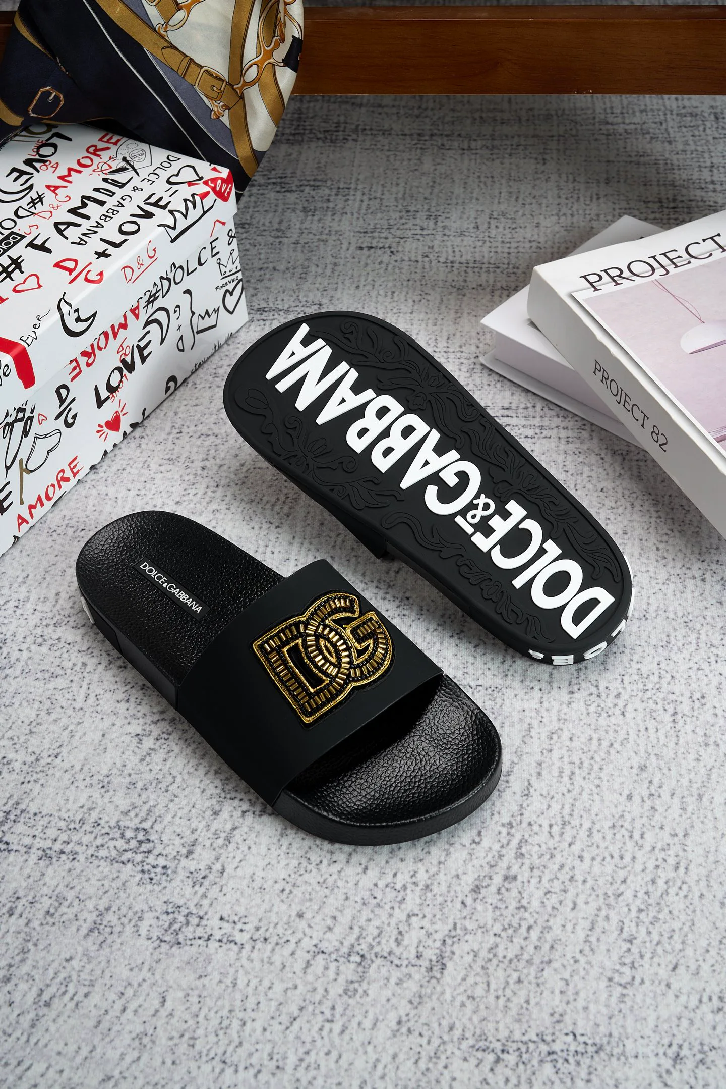 Шлепанцы Женские Dolce & Gabbana 283919