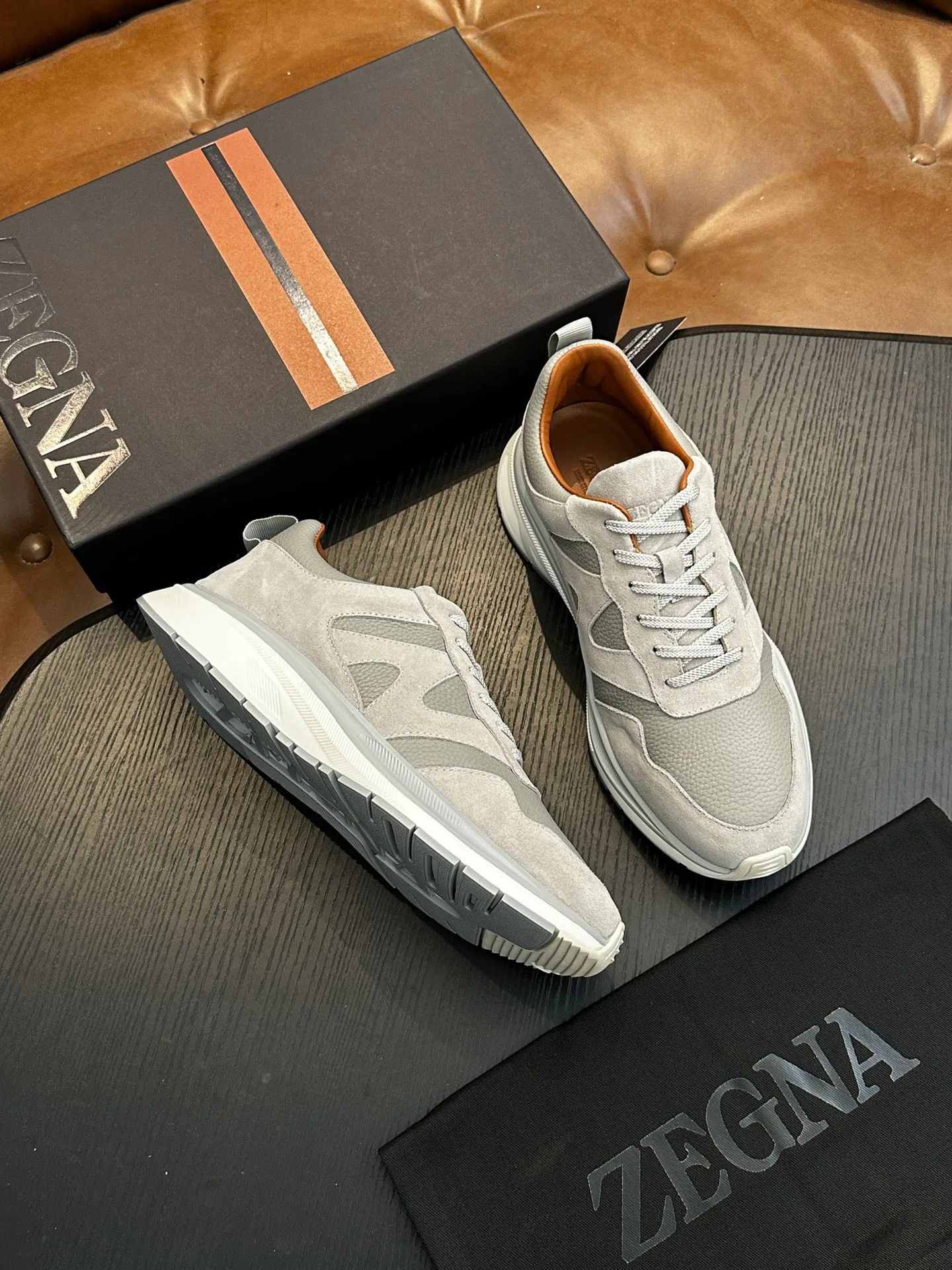 Кроссовки Мужские Zegna 405080