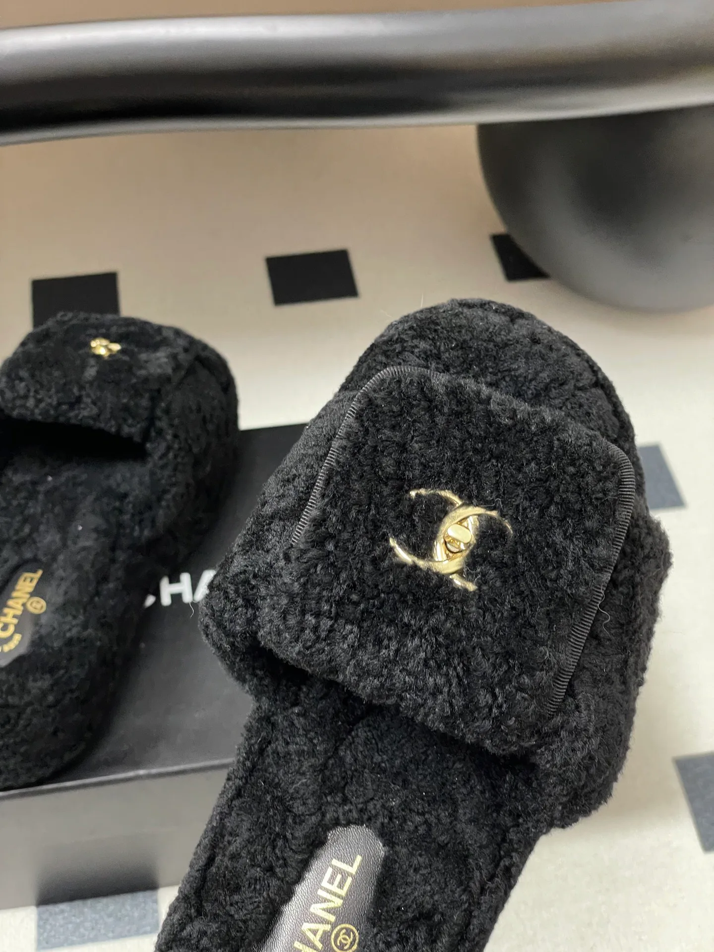 Тапочки Женские Chanel 83892