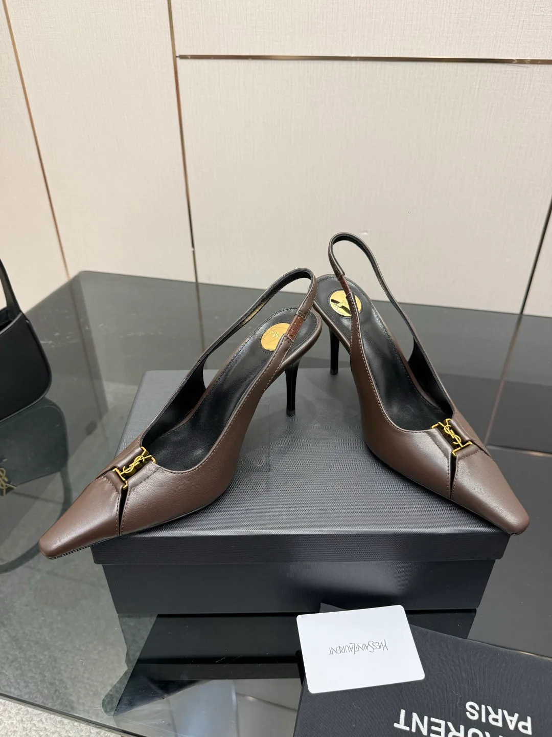 Босоножки Женские Saint Laurent 12336901