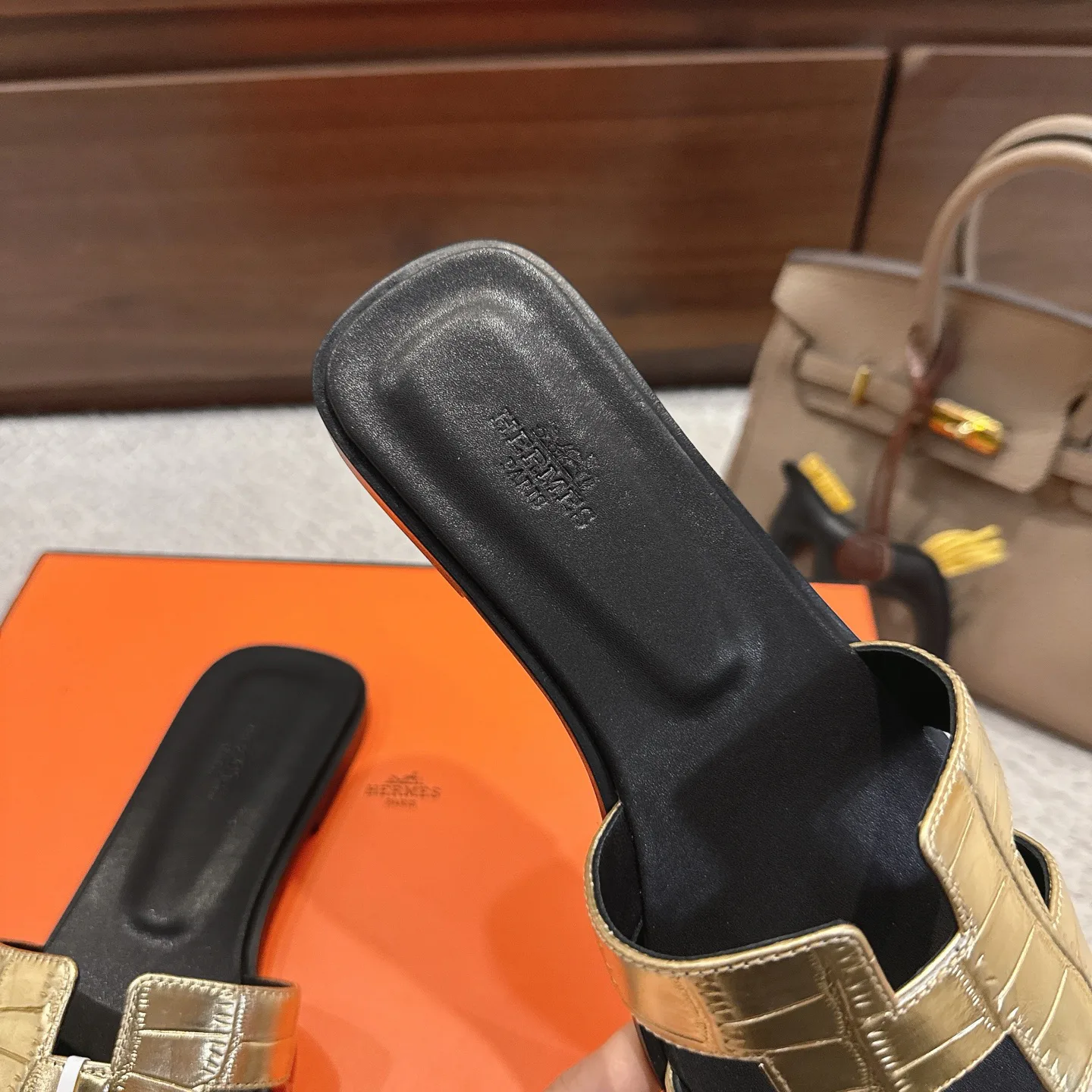 Шлепанцы Женские Hermes 17480675