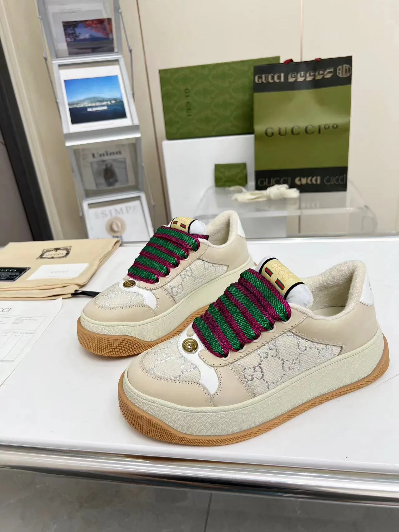 Кеды Женские Gucci 13132