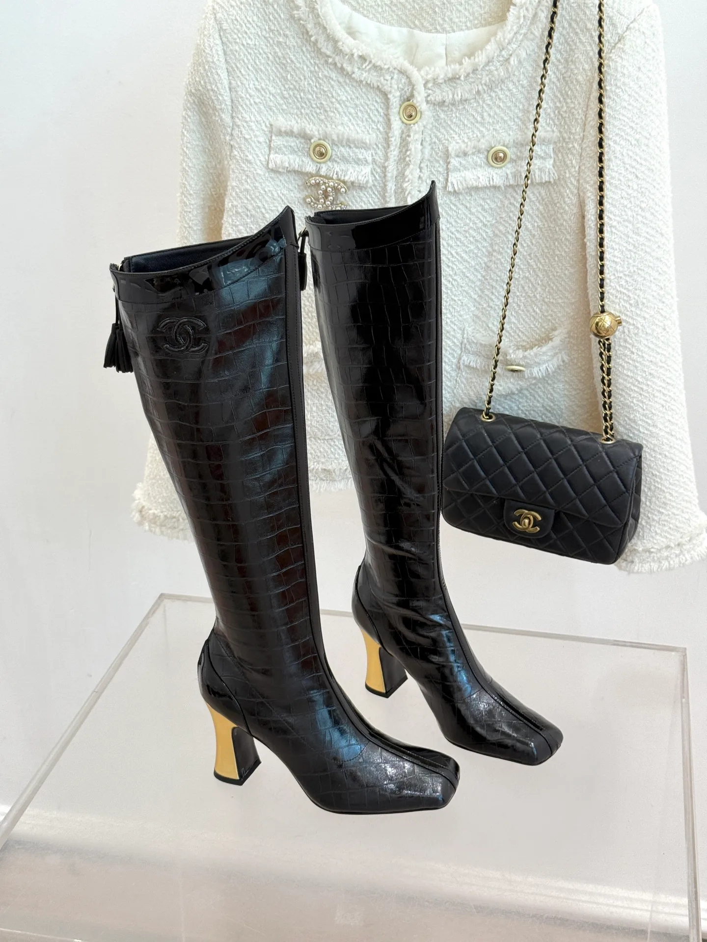 Сапоги Женские Chanel 17425403