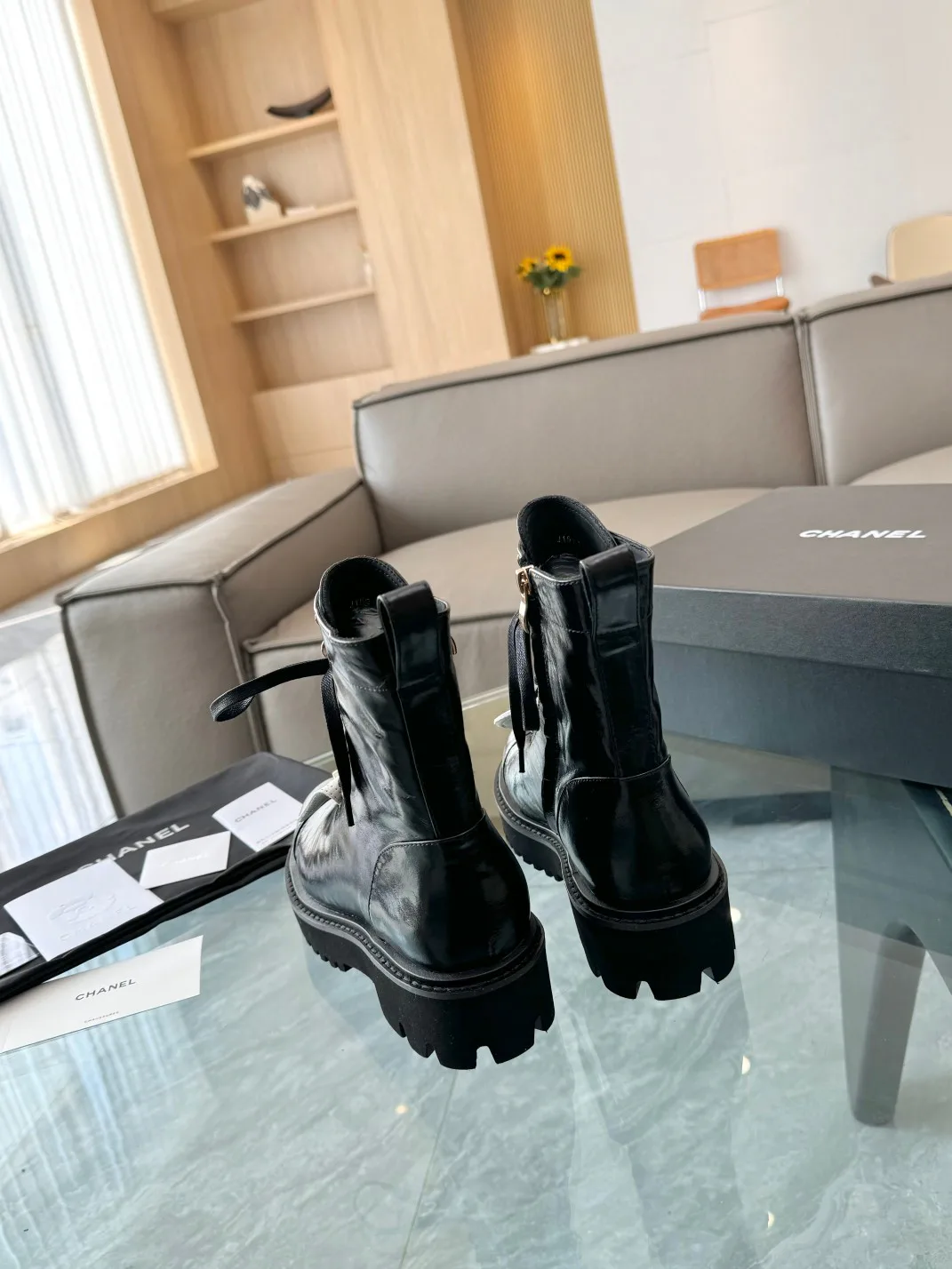Ботинки Женские Chanel 62257