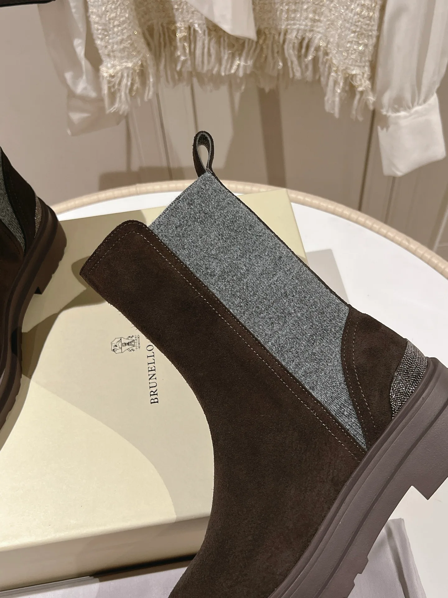 Ботинки Женские Brunello Cucinelli 18217269