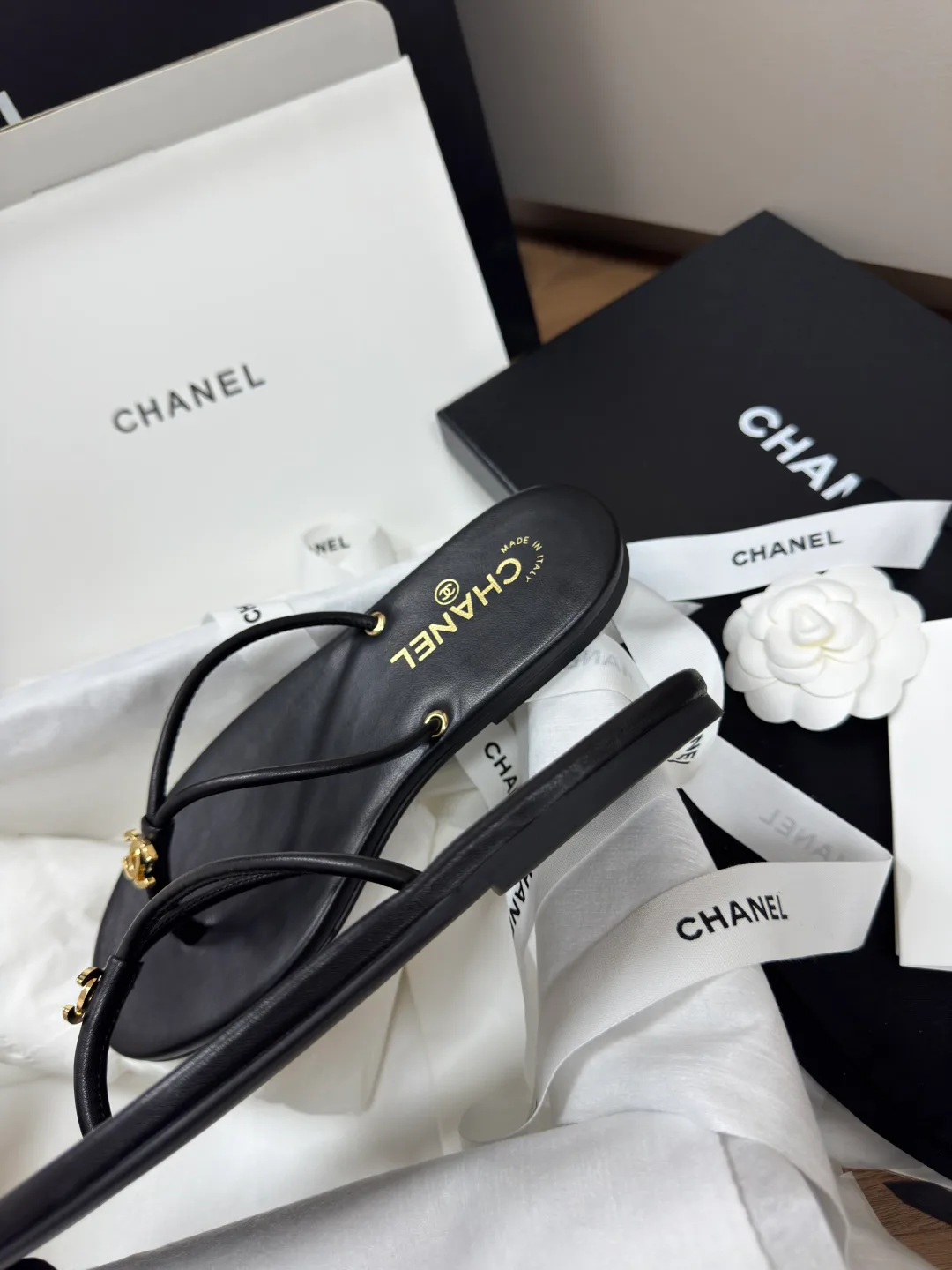 Шлепанцы Женские Chanel 13127294
