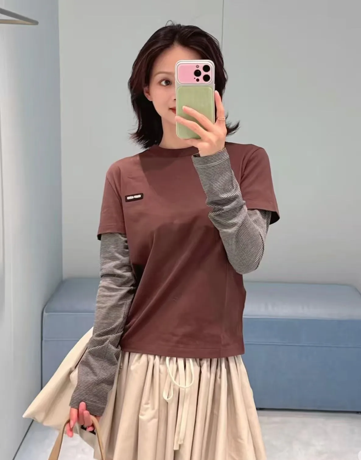 Футболки Женские Miu Miu 18723582