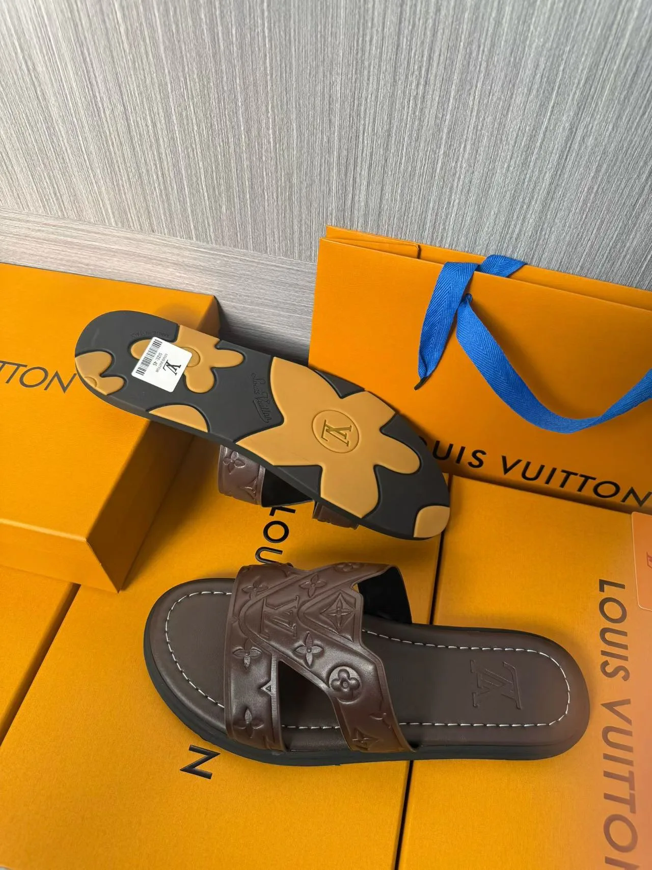 Шлепанцы Мужские Louis Vuitton 1310628