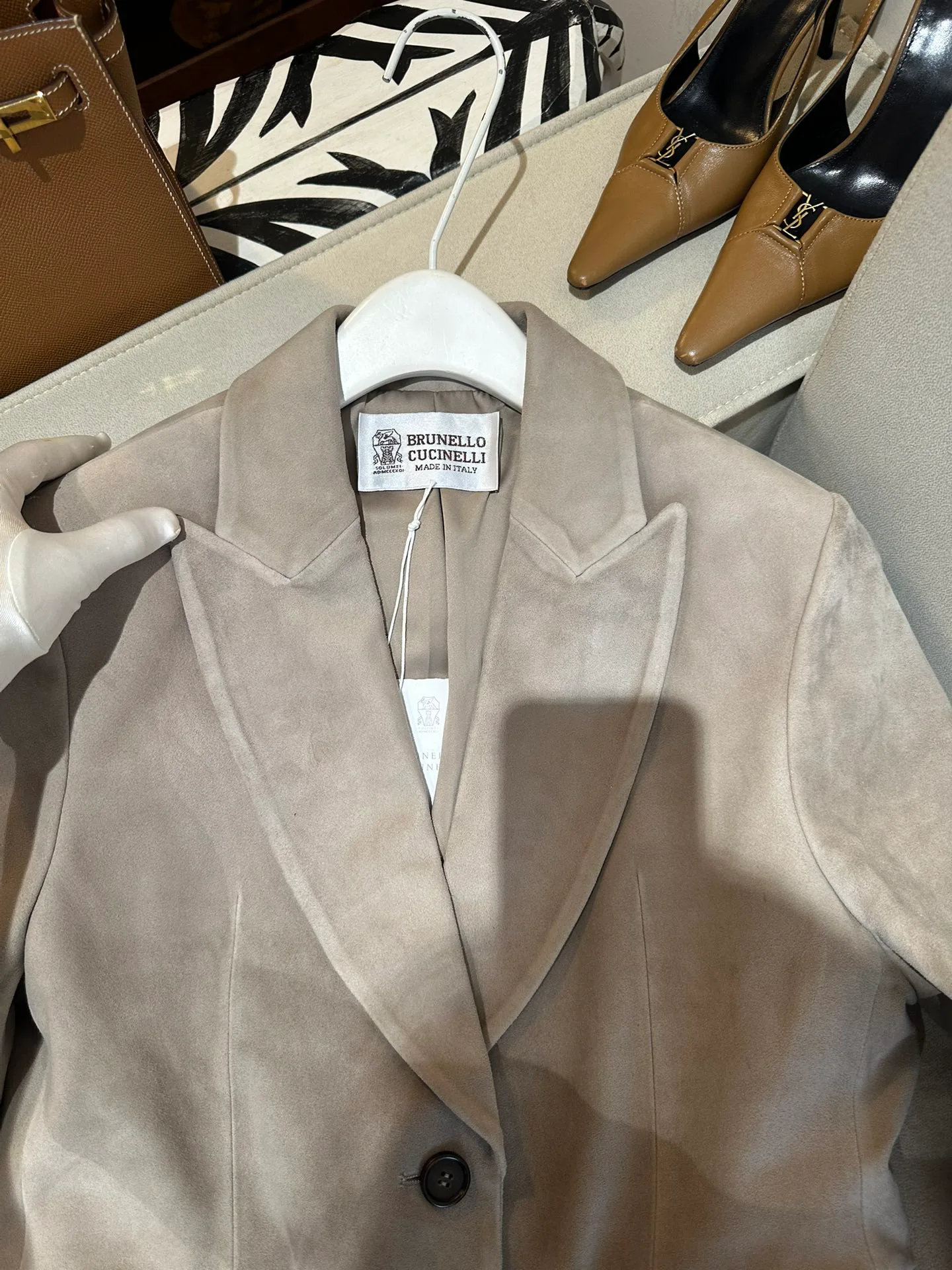 Кожаные Куртки И Дублёнки Женские Brunello Cucinelli 11349914