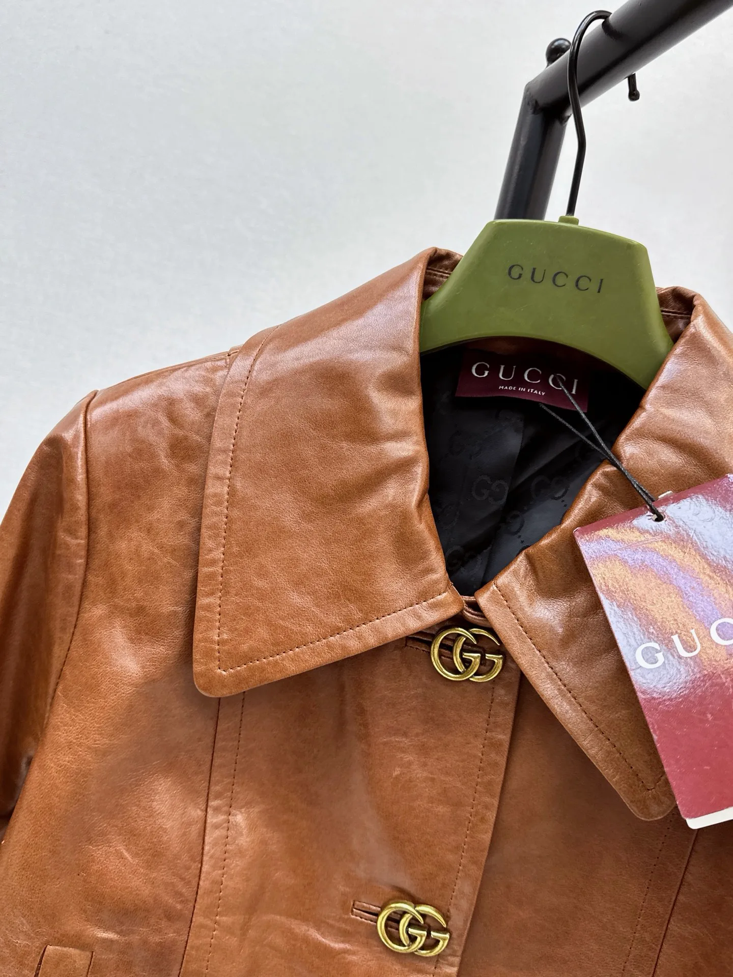Кожаные Куртки И Дублёнки Женские Gucci 17651725