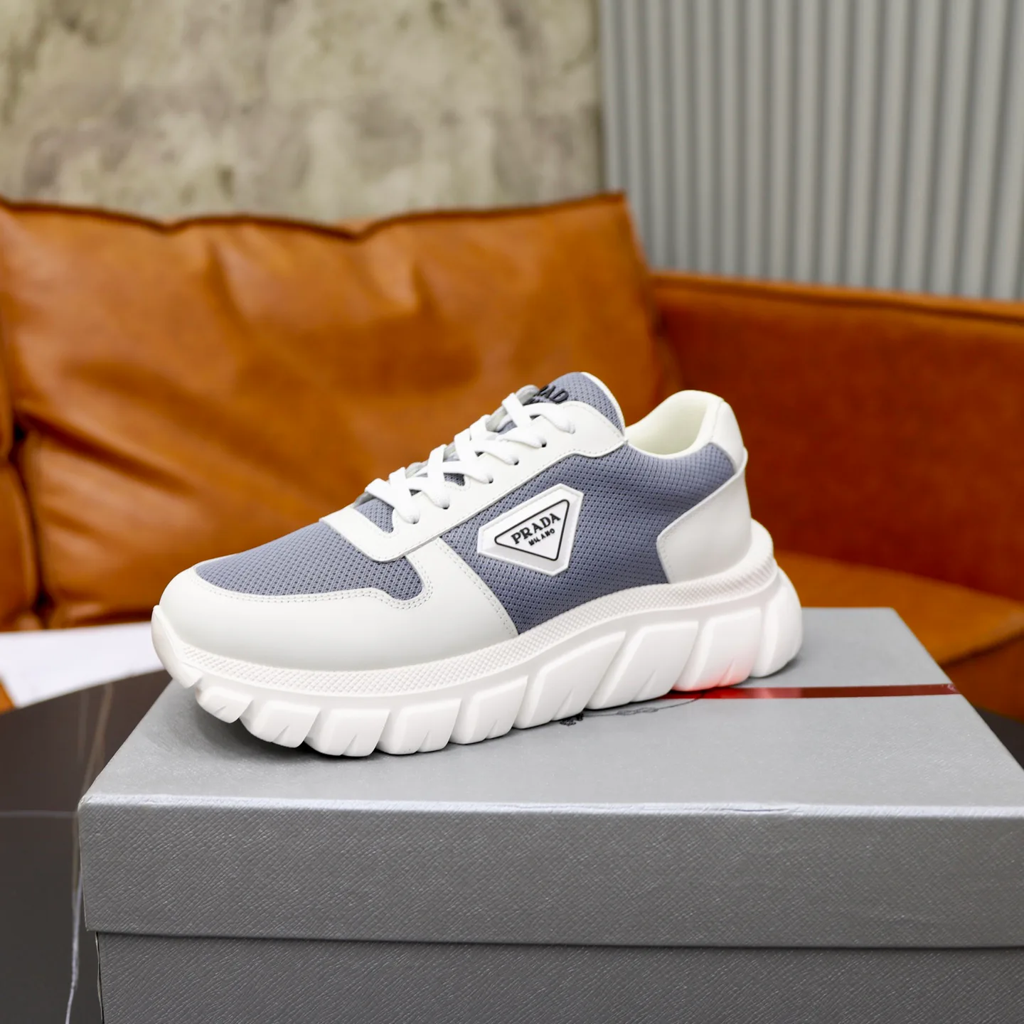 Кроссовки Мужские Prada 11490416