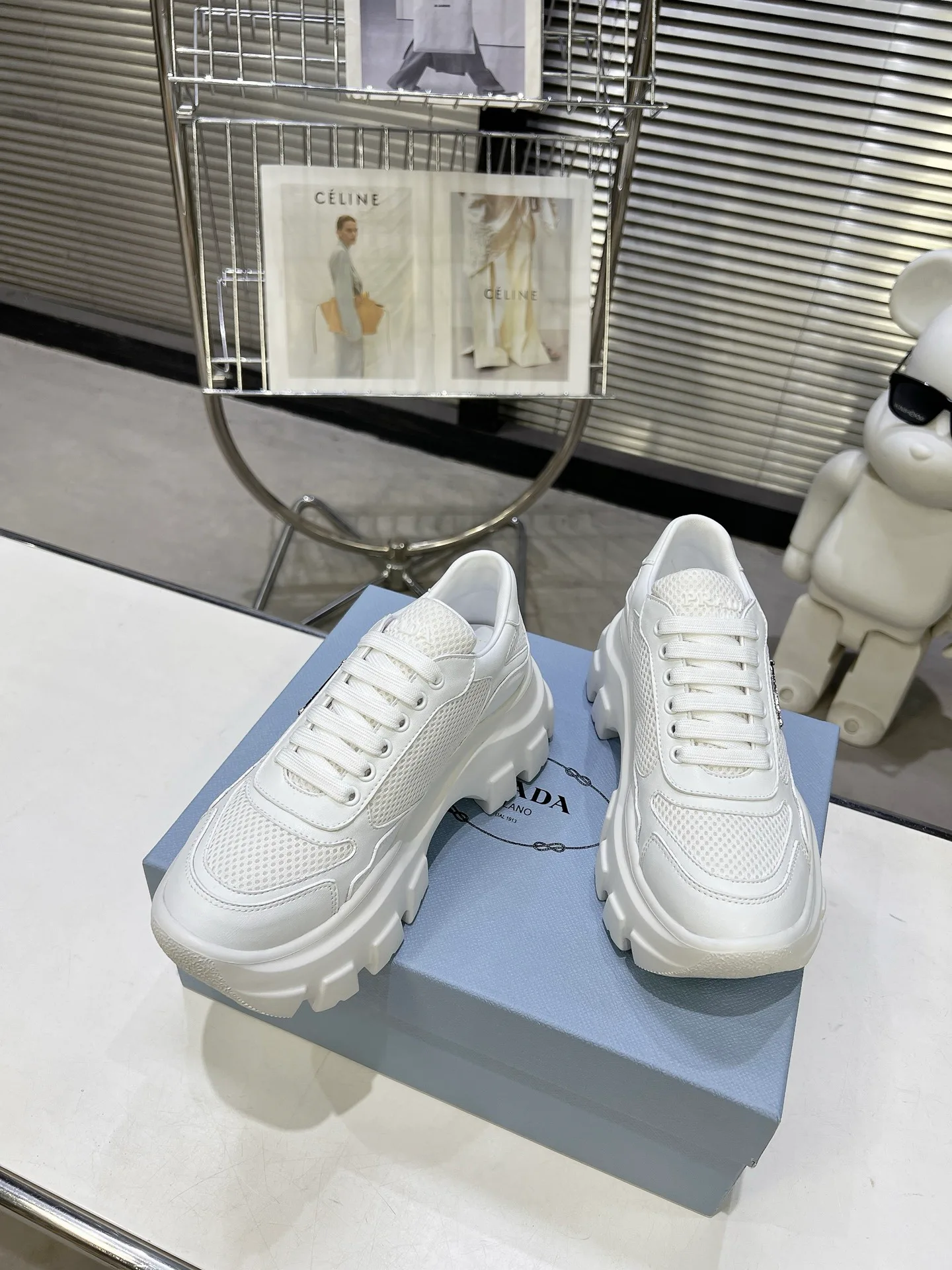 Кроссовки Женские Prada 17524817