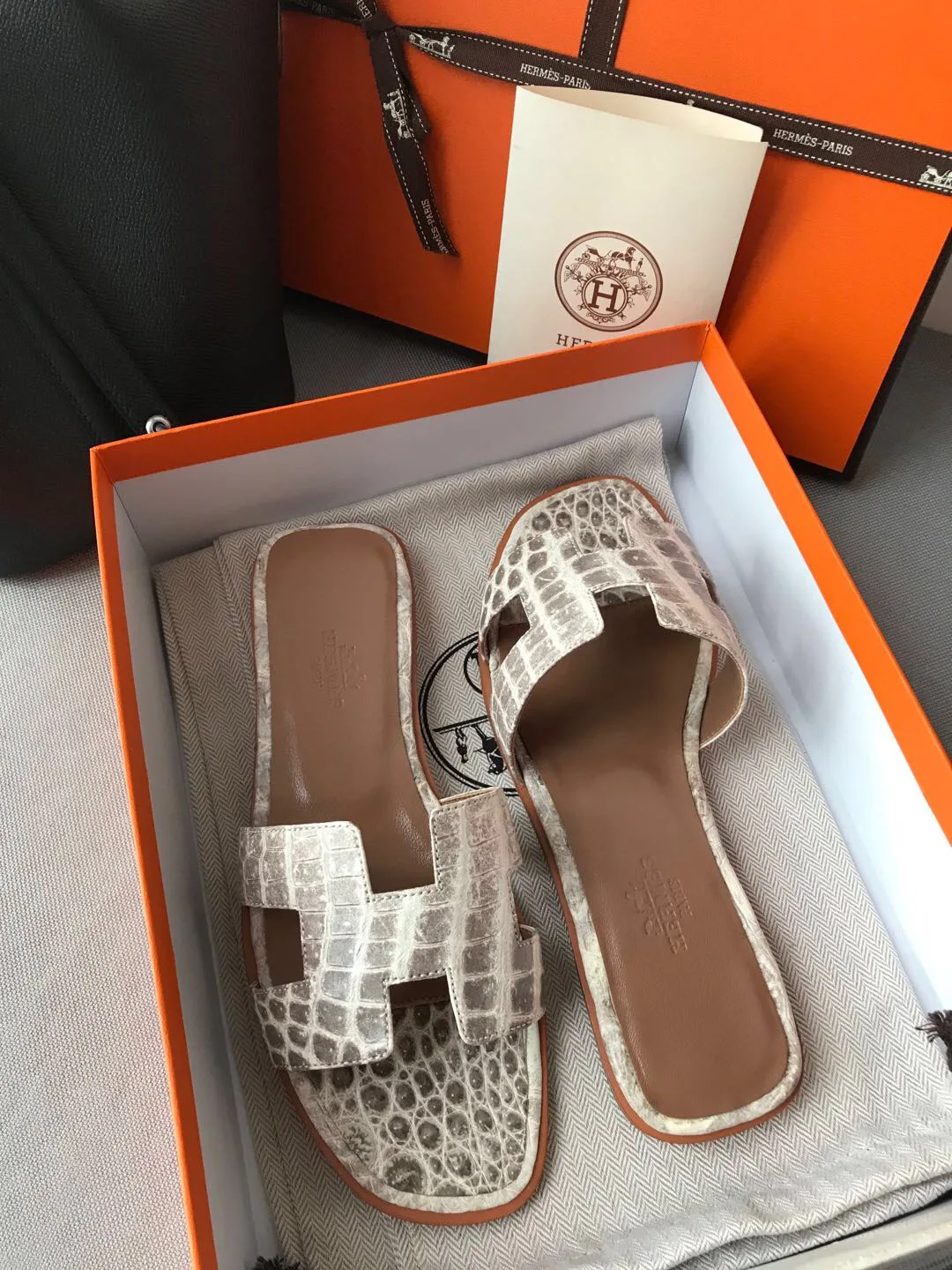 Шлепанцы Женские Hermes 3967604