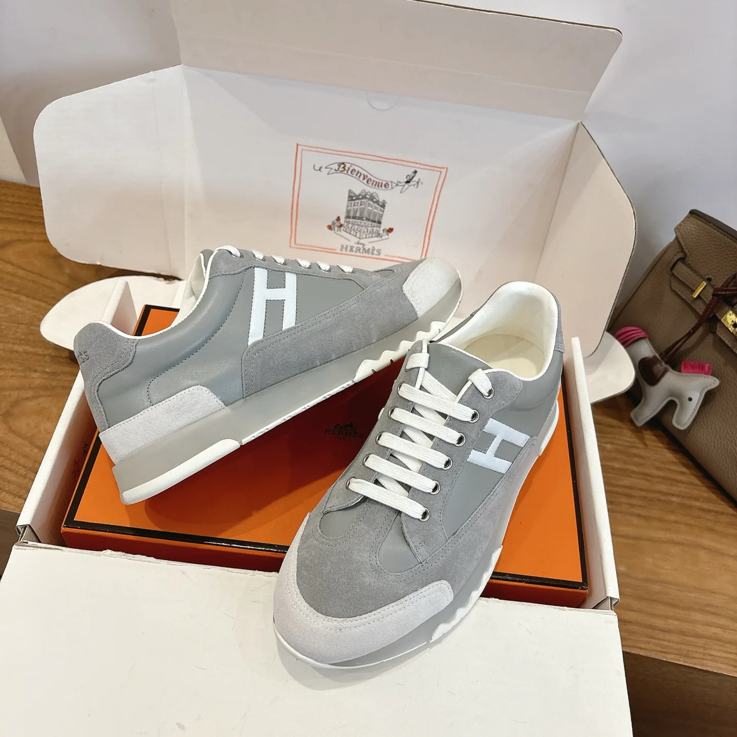 Кроссовки Женские Hermes 1886247