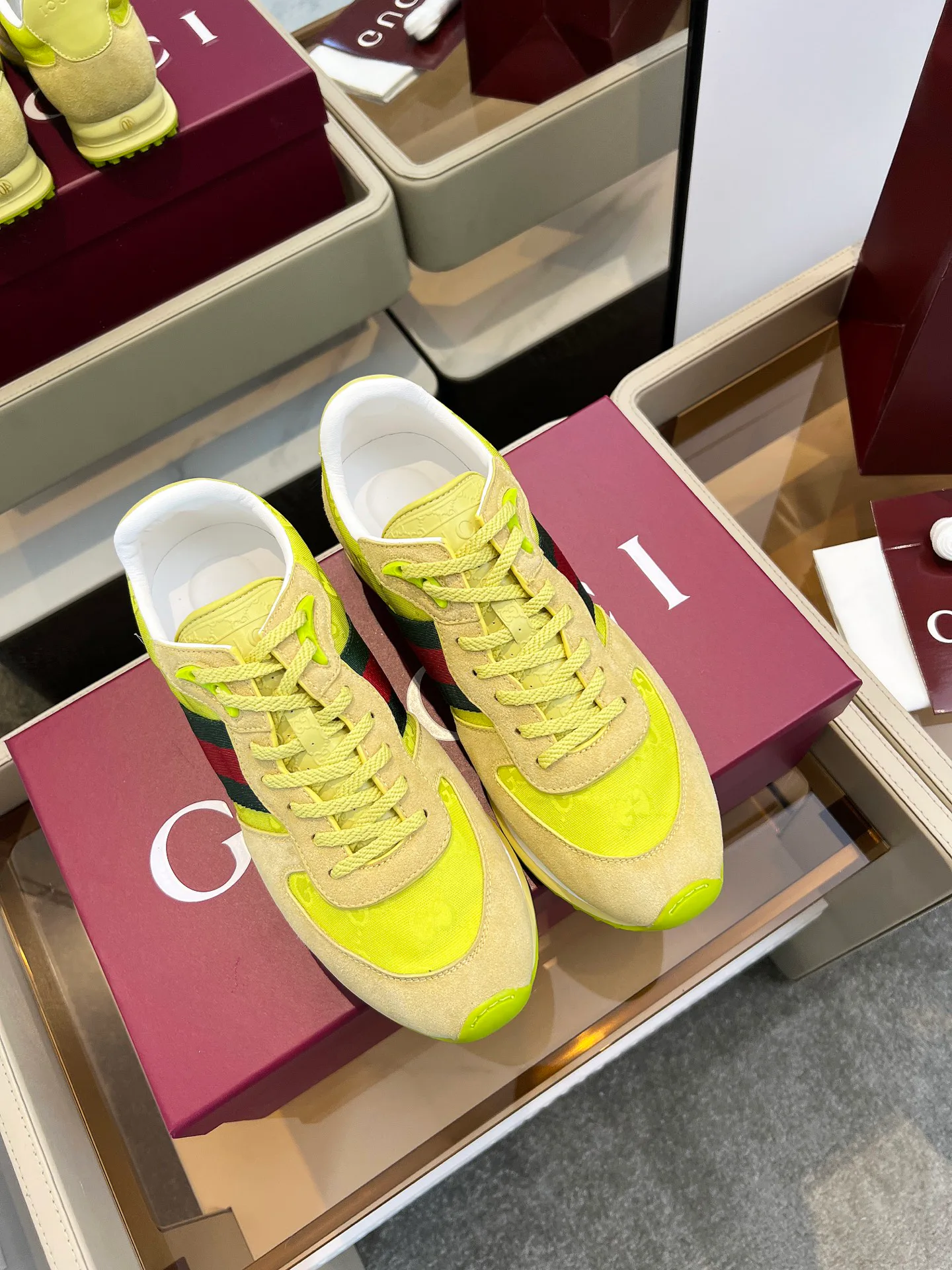 Кроссовки Мужские Gucci 46007