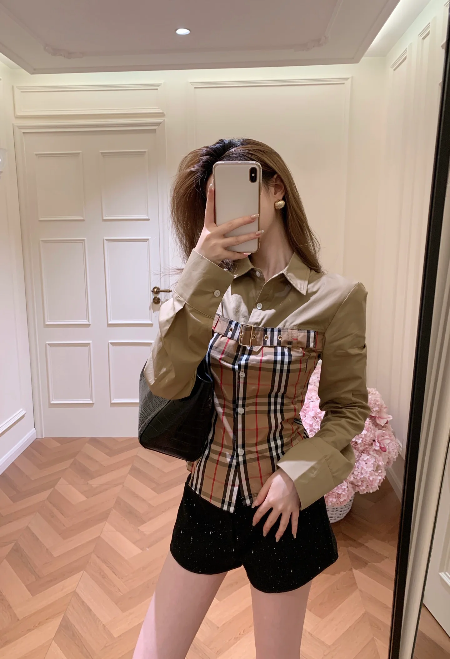 Рубашки Женские Burberry 17988208