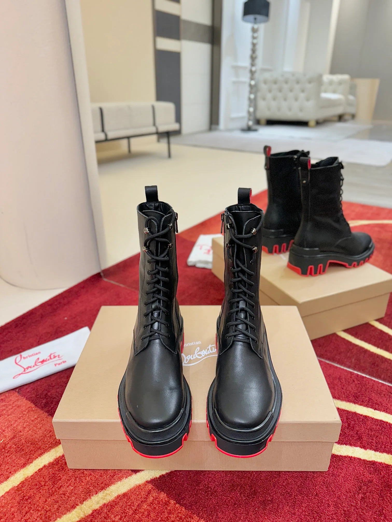 Ботинки Мужские Christian Louboutin 1053827