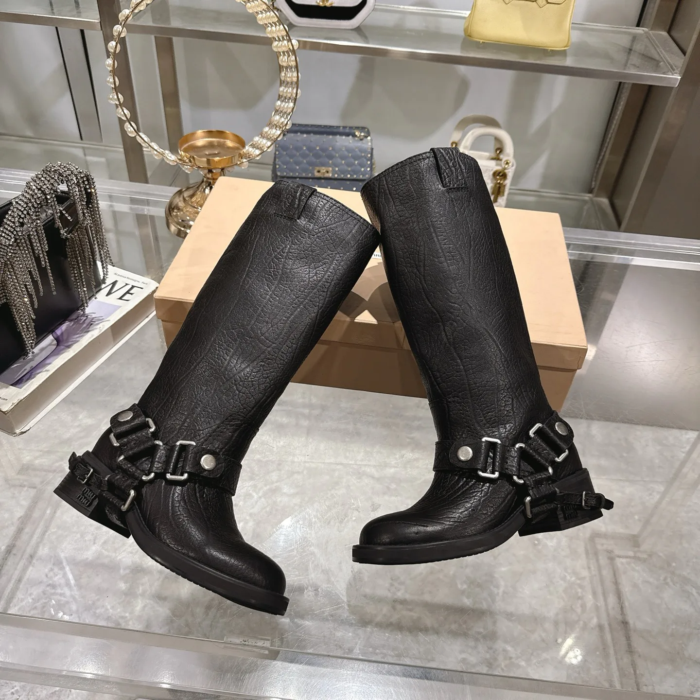 Сапоги Женские Miu Miu 114997