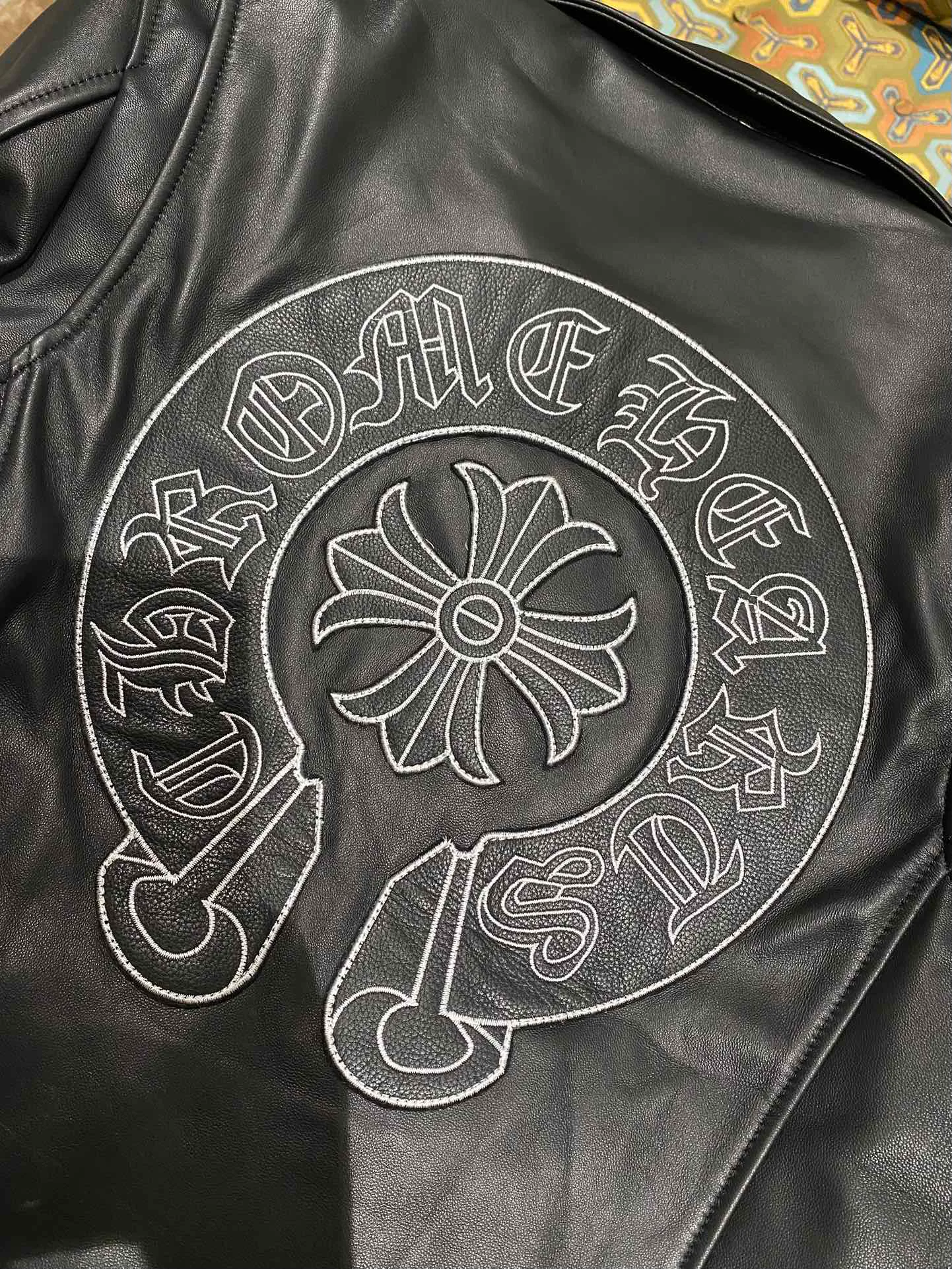 Кожаные Куртки И Дублёнки Мужские Chrome Hearts 5235532