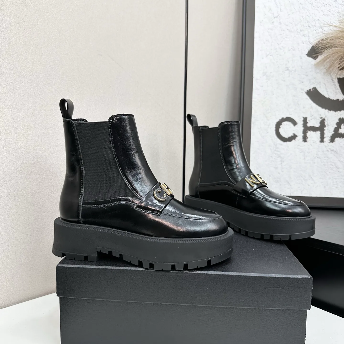Ботинки Женские Chanel 521487