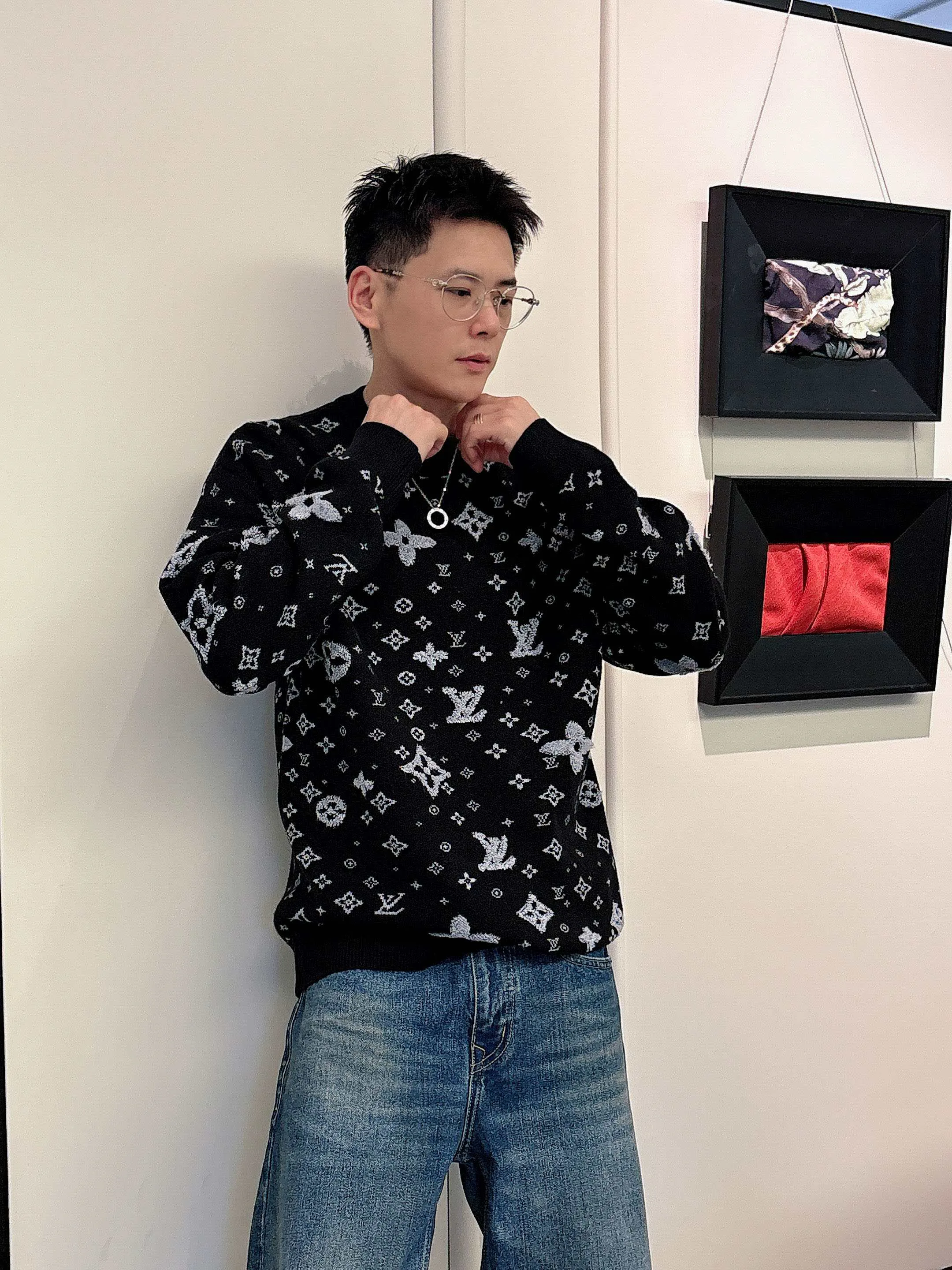 Джемперы И Свитеры Мужские Louis Vuitton 819077