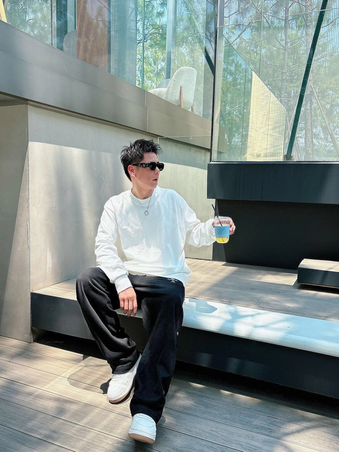 Лонгсливы Мужские Chrome Hearts 2237983