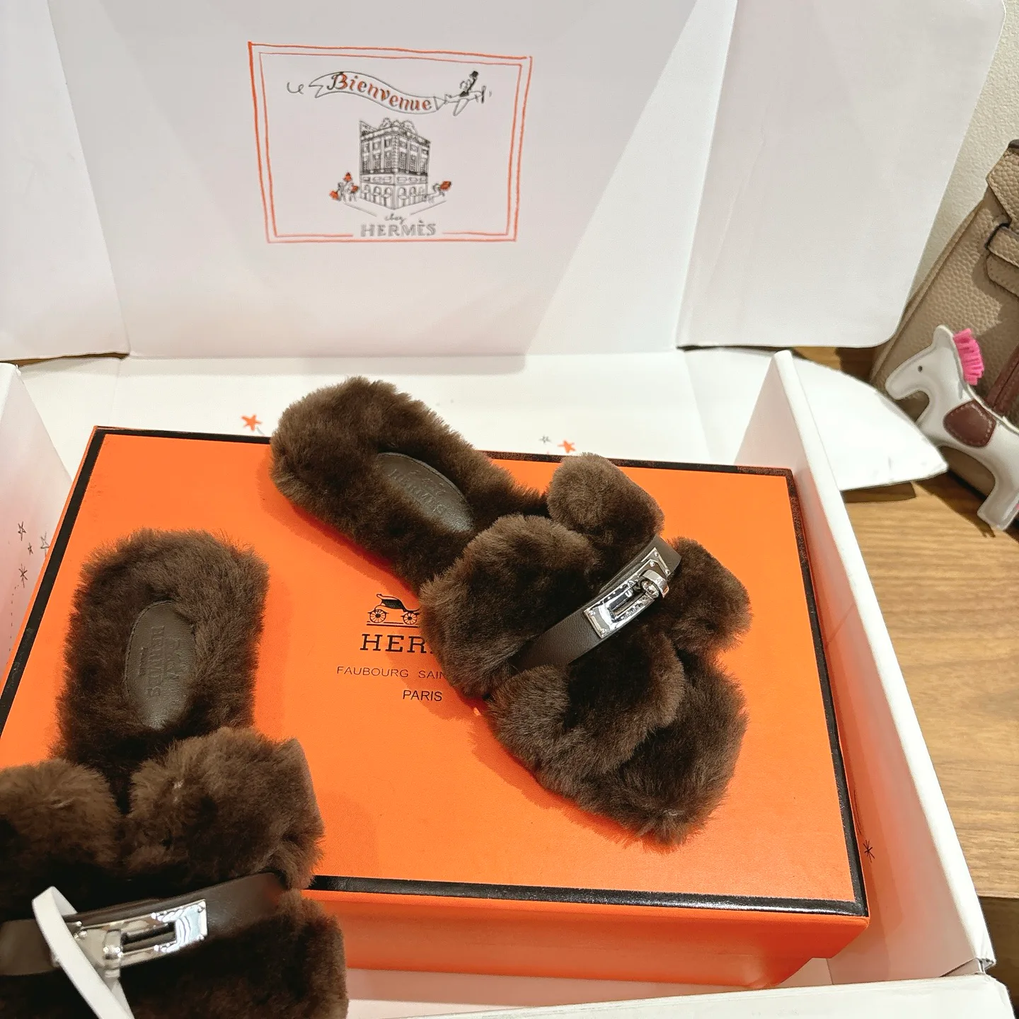 Тапочки Женские Hermes 974651