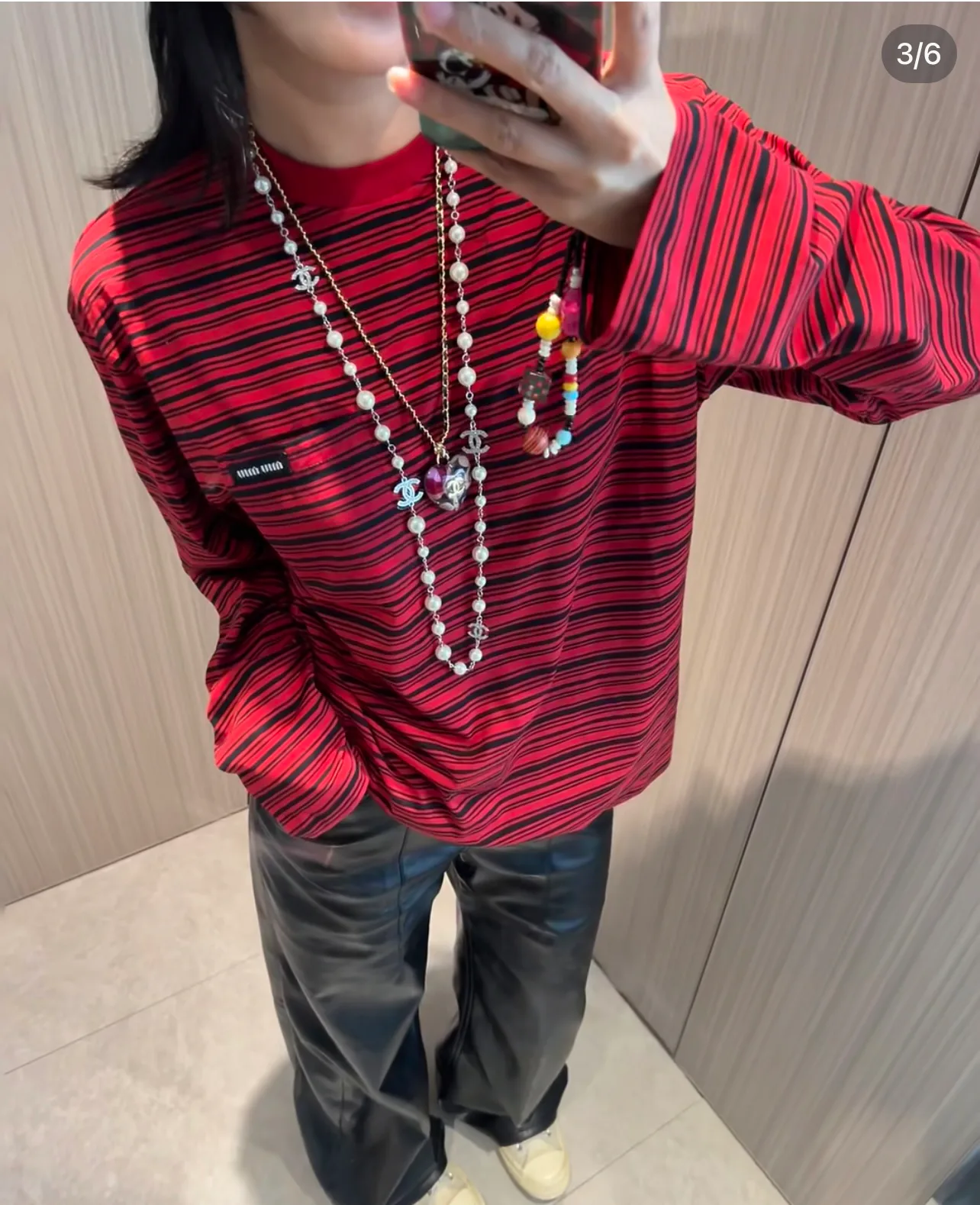 Лонгсливы Женские Miu Miu 1238614