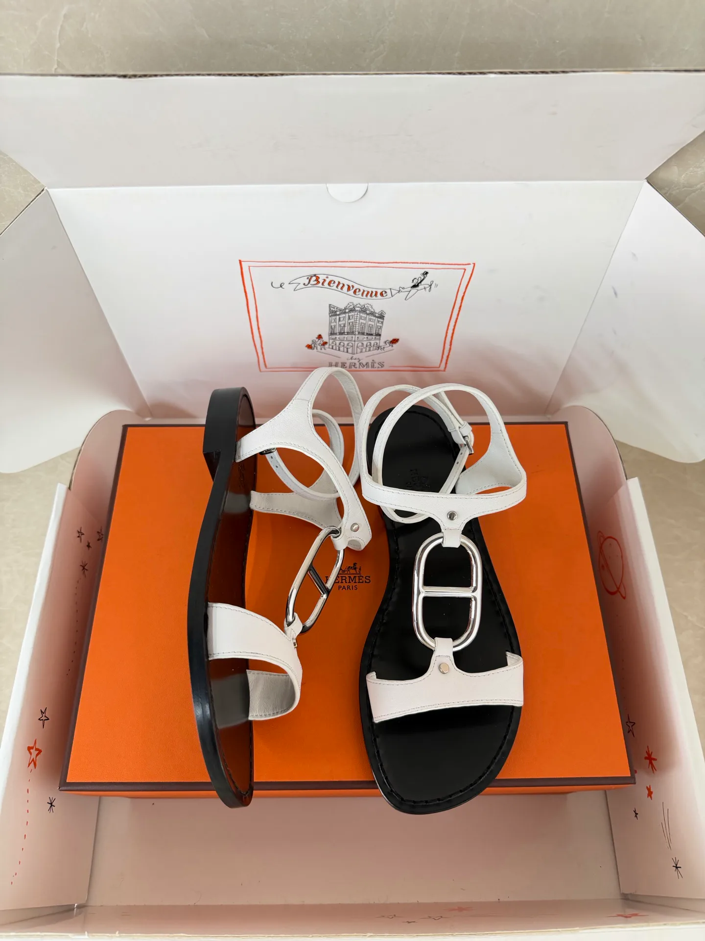 Сандалии Женские Hermes 10824860