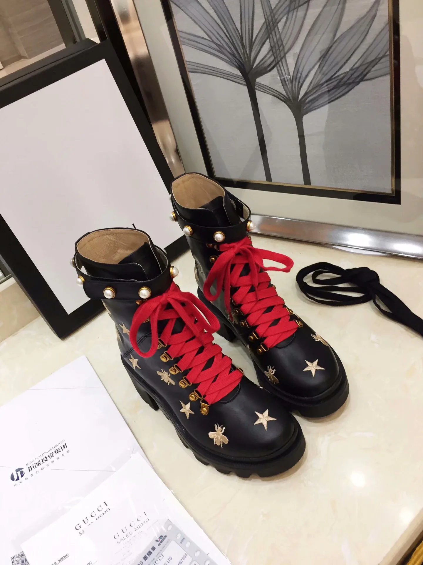 Ботинки Женские Gucci 5350906