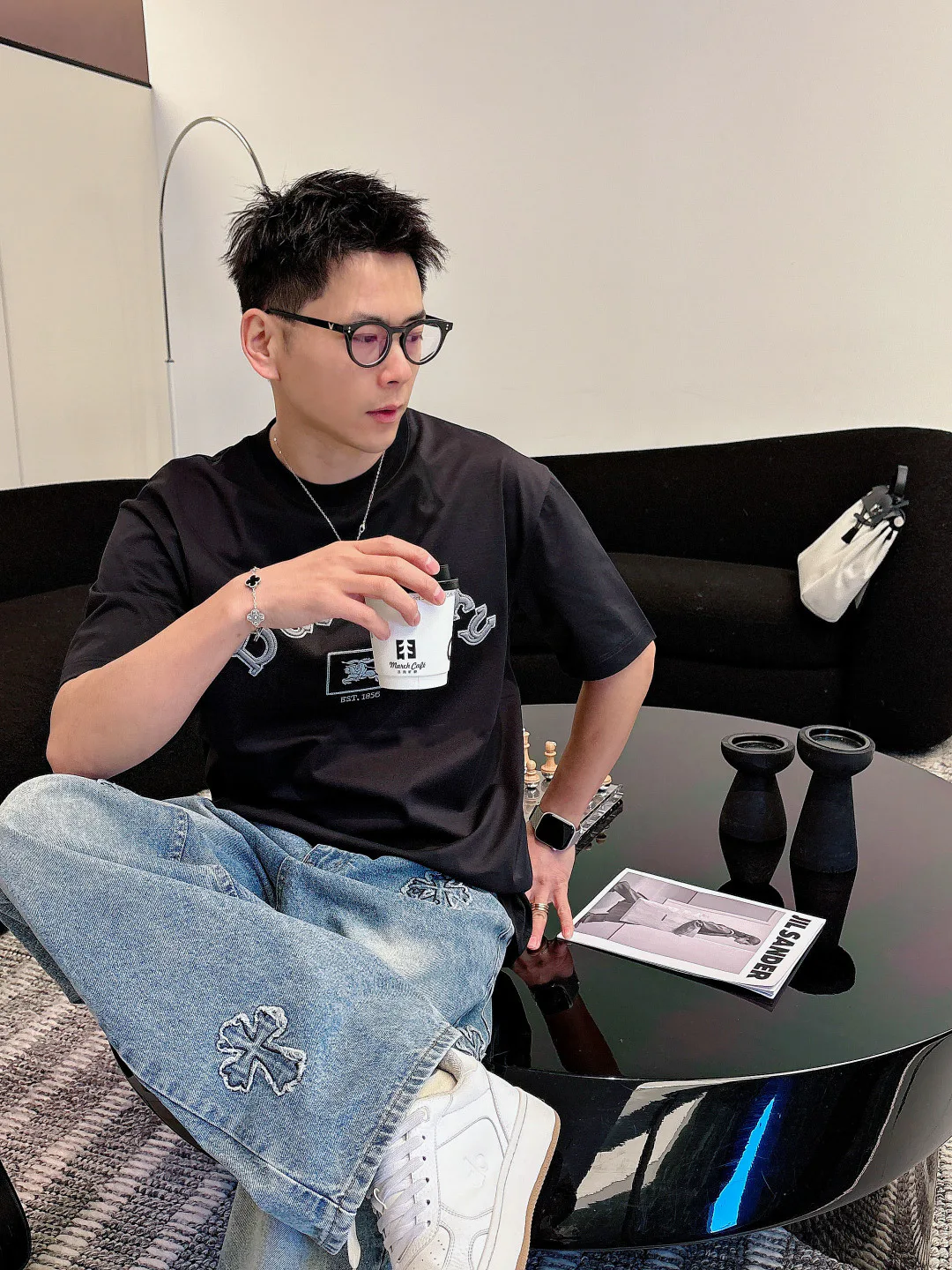 Футболки Мужские Burberry 9465290