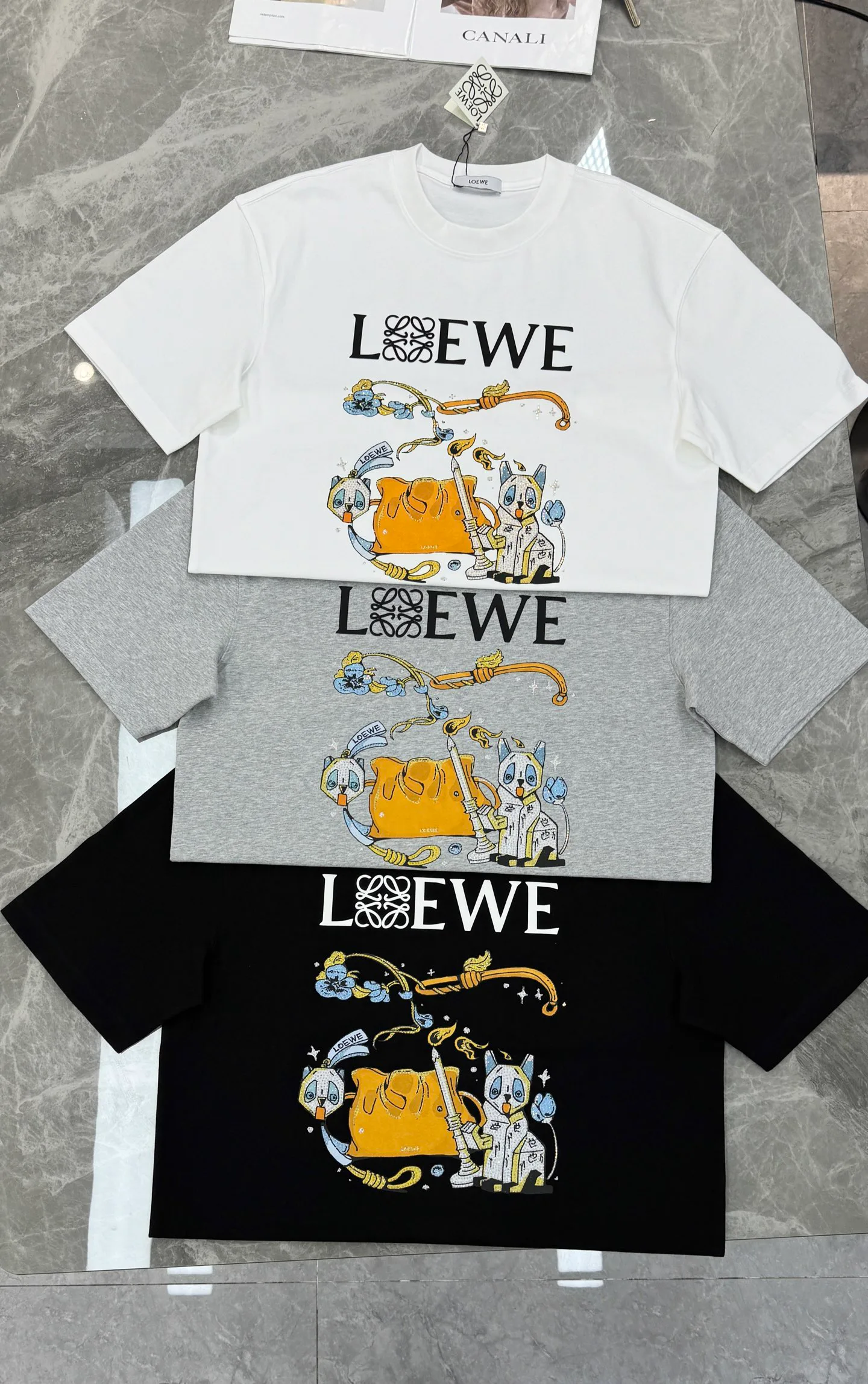 Футболки Женские Loewe 12701859