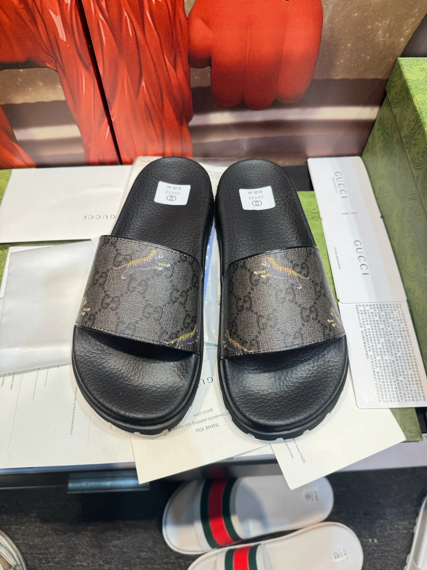 Шлепанцы Женские Gucci 10313913