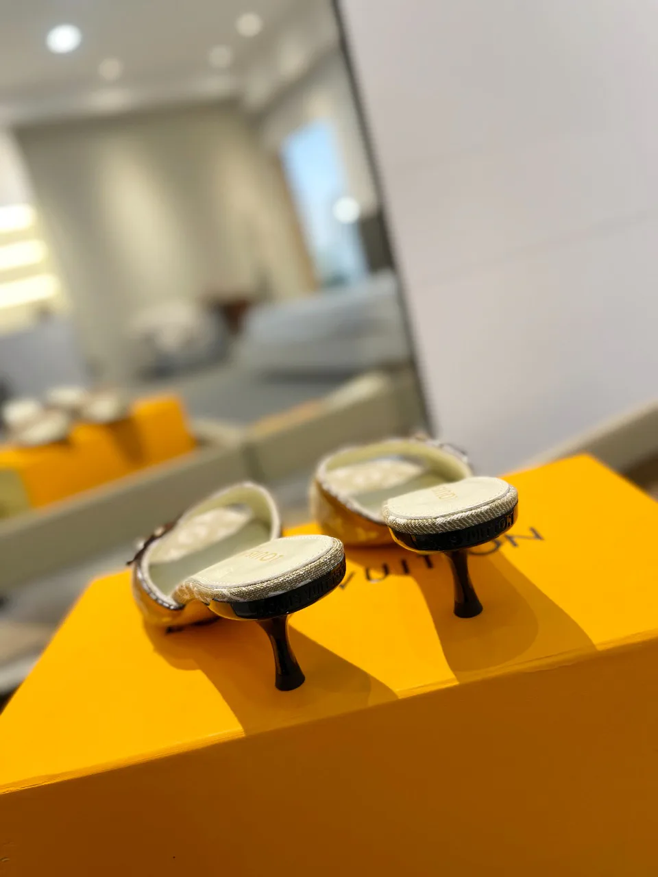 Босоножки Женские Louis Vuitton 9865415