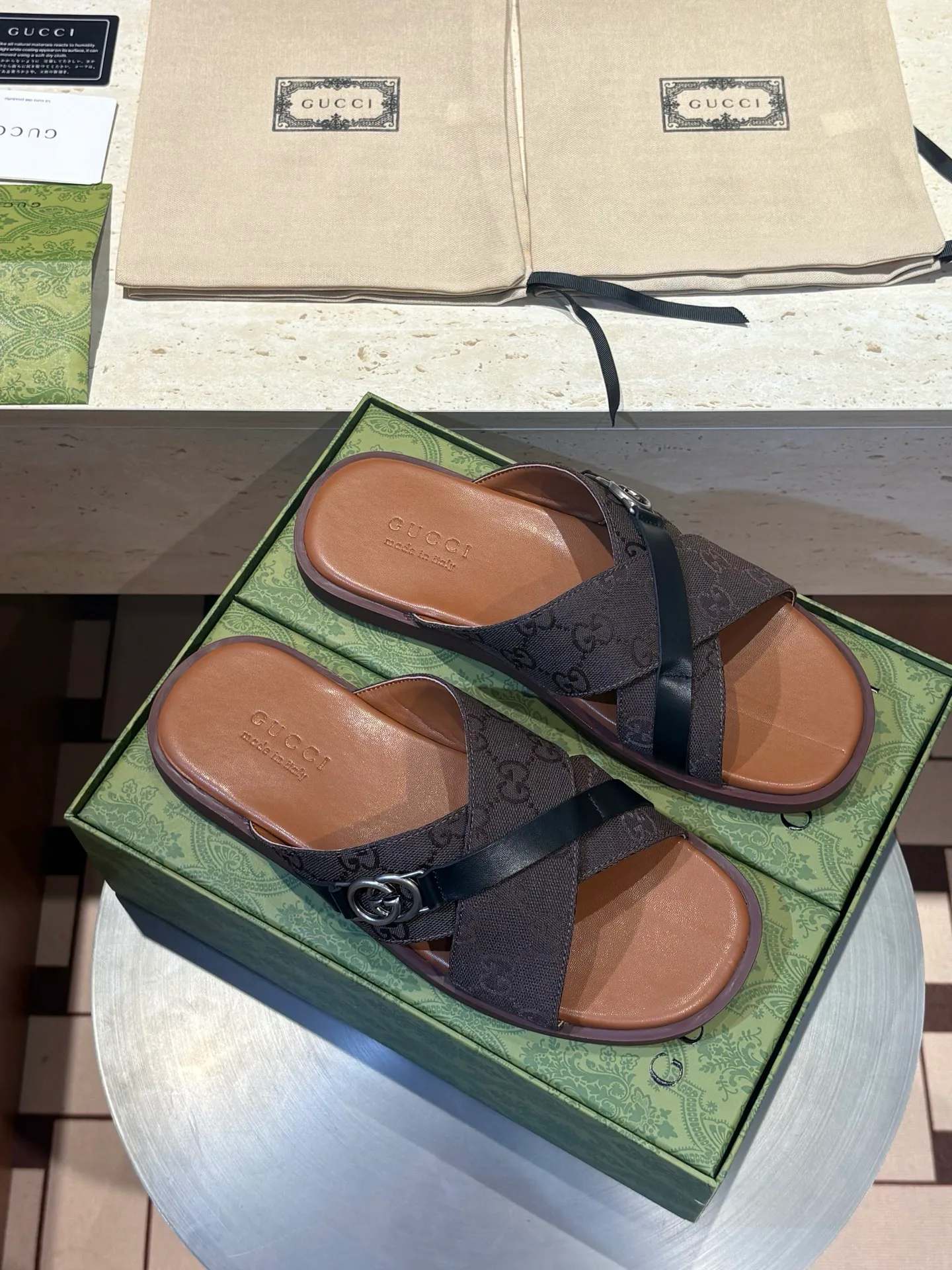 Сандалии Мужские Gucci 13186033